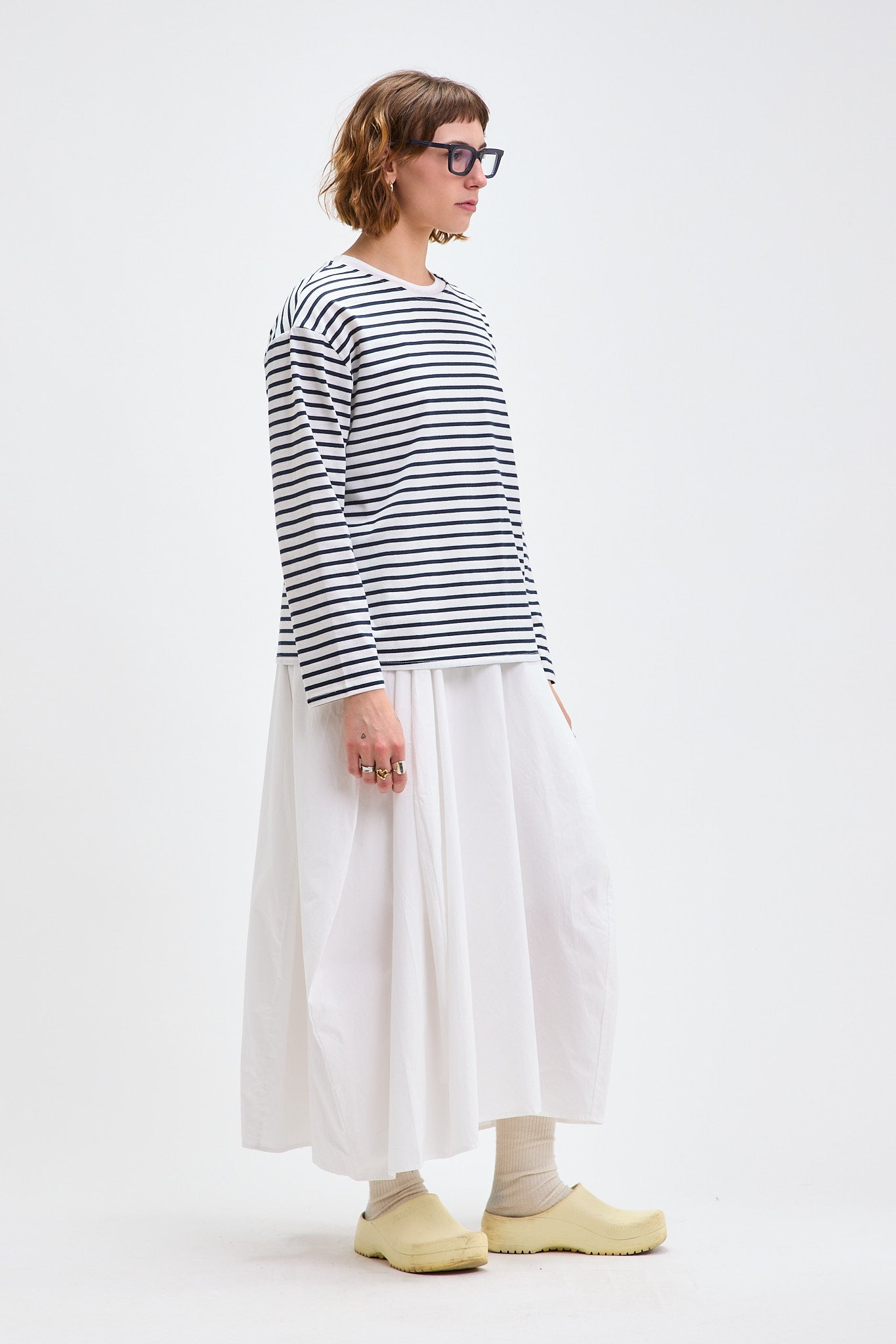 Navy Stripe Tee