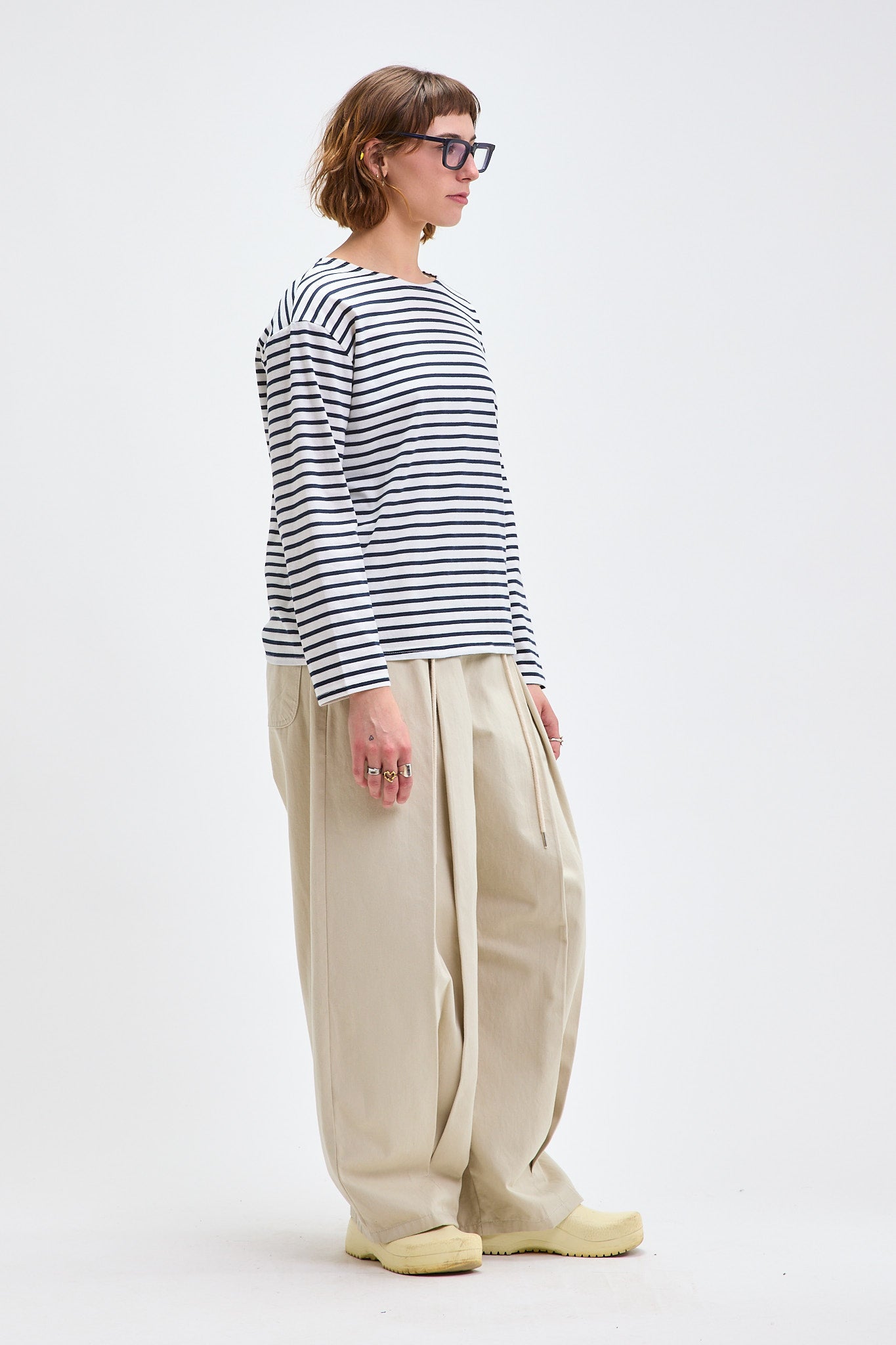 Navy Stripe Tee
