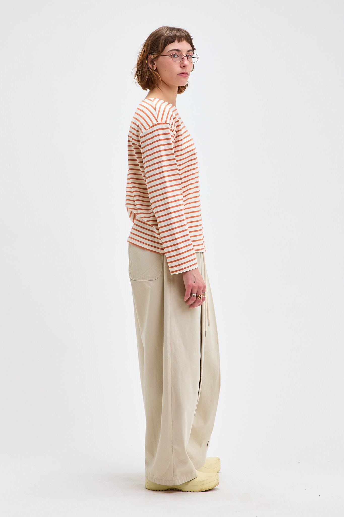 Navy Stripe Tee