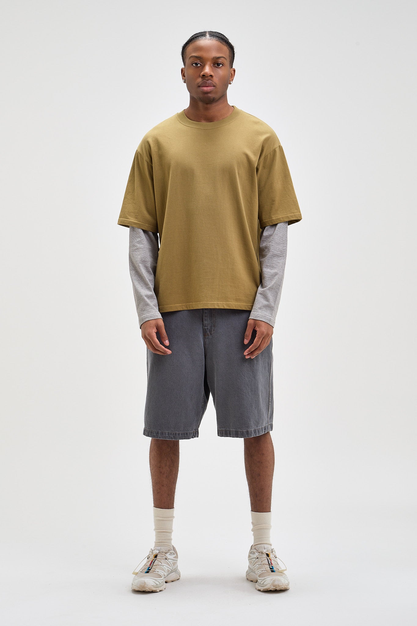 Wide Denim Shorts – Newkid Archive
