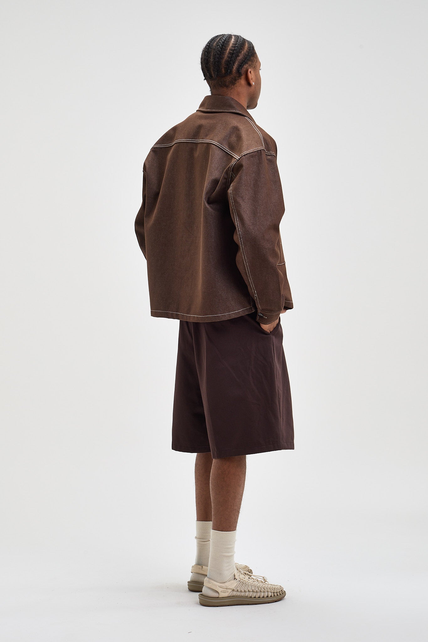 Single Pleated Shorts