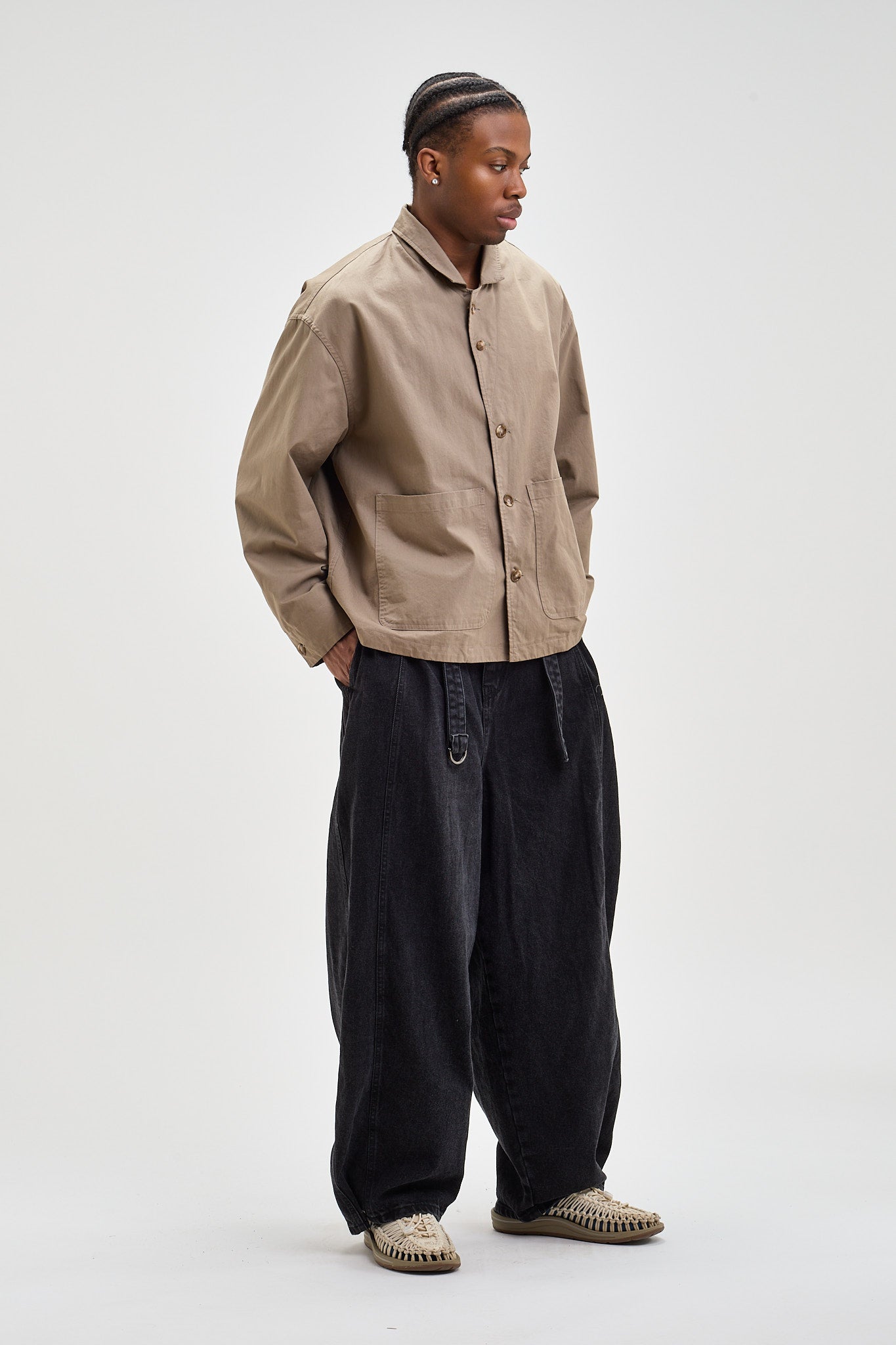 Snap-Hem Balloon Jeans | Newkid Archive Snap-Hem Balloon Jeans | Newkid Archive