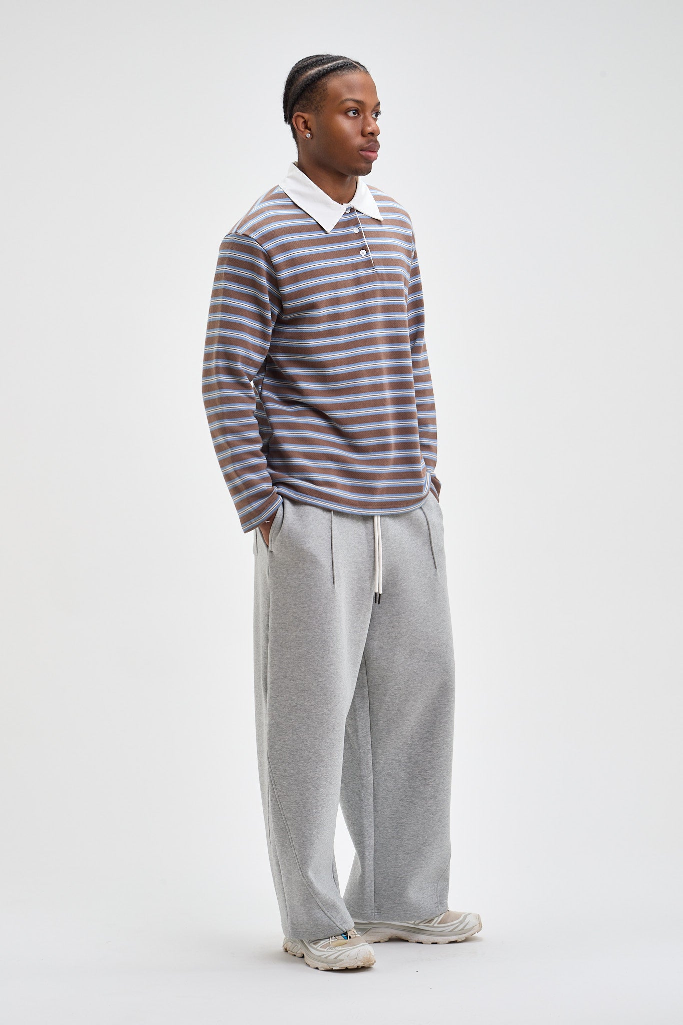 Pantalon de jogging en molleton feutrée