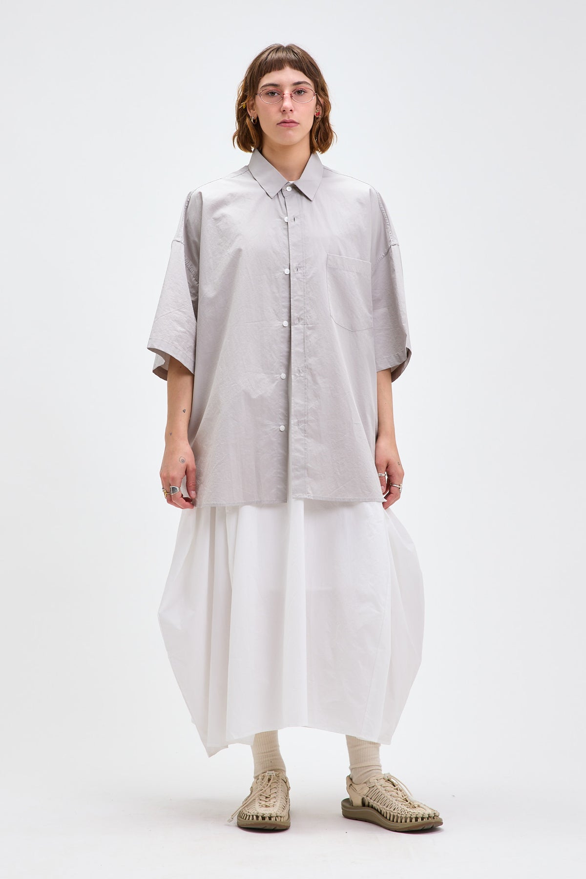 Boxy Half Sleeve Shirt
