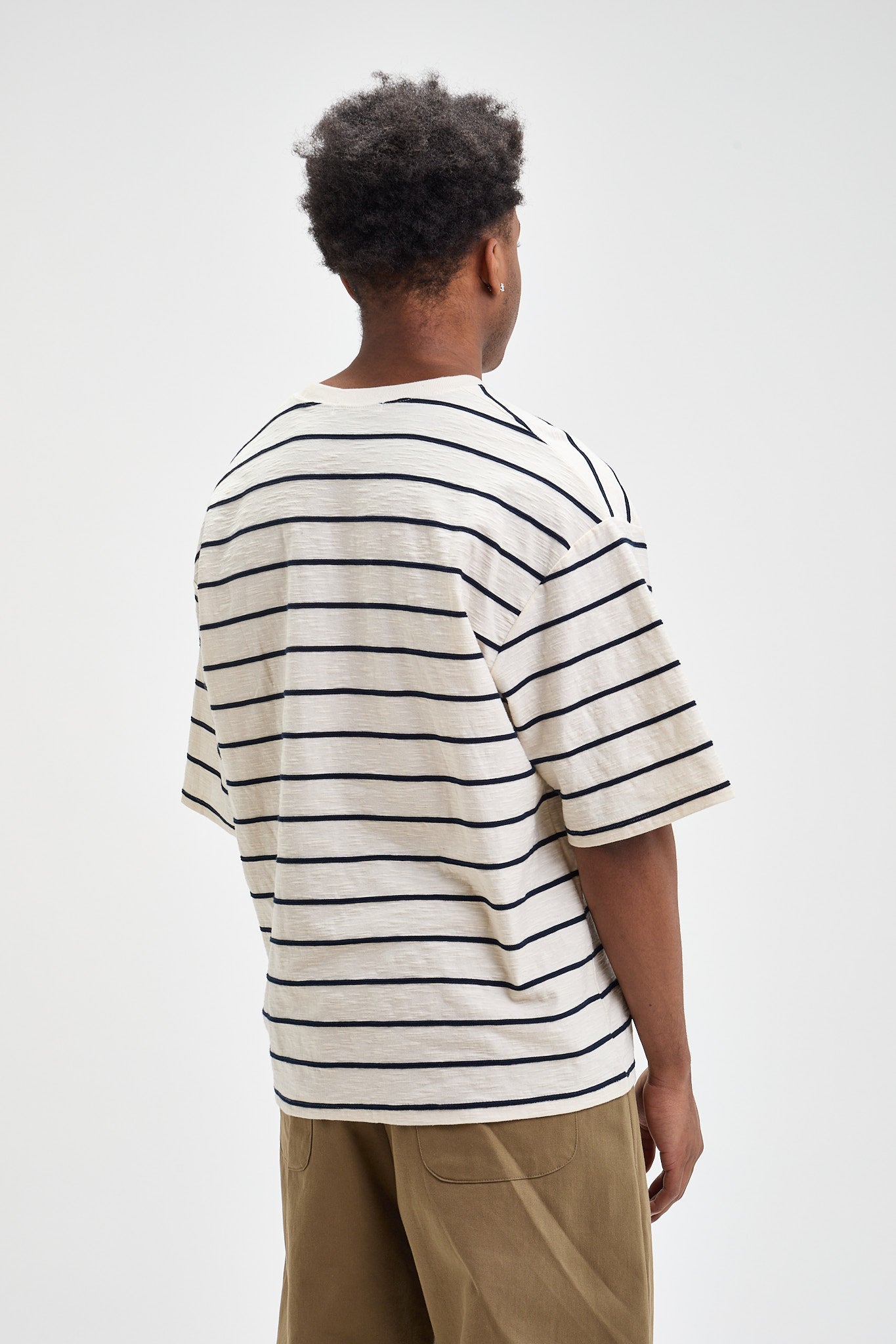 Boxy Striped Tee