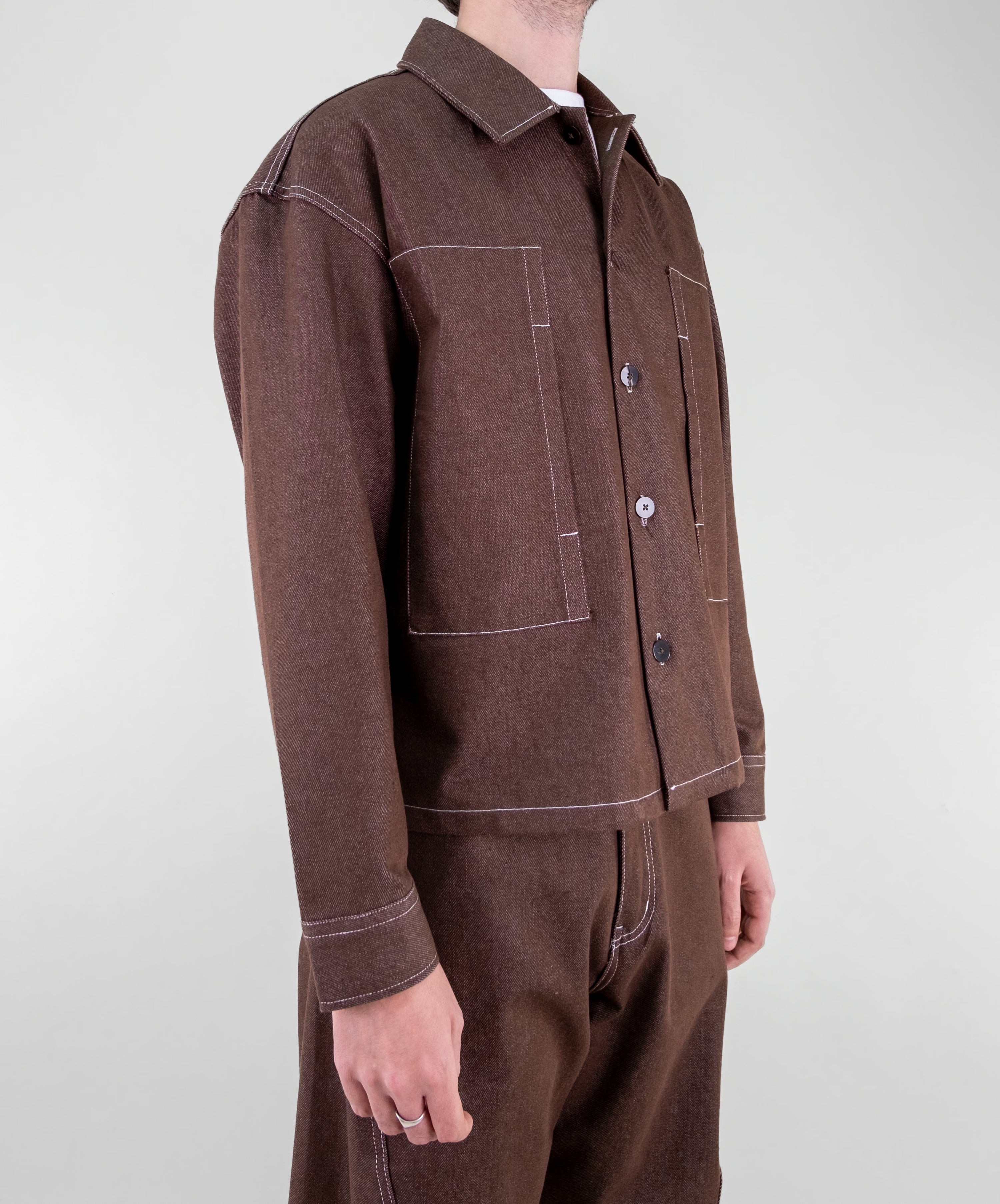 Side Pocket Denim Jacket