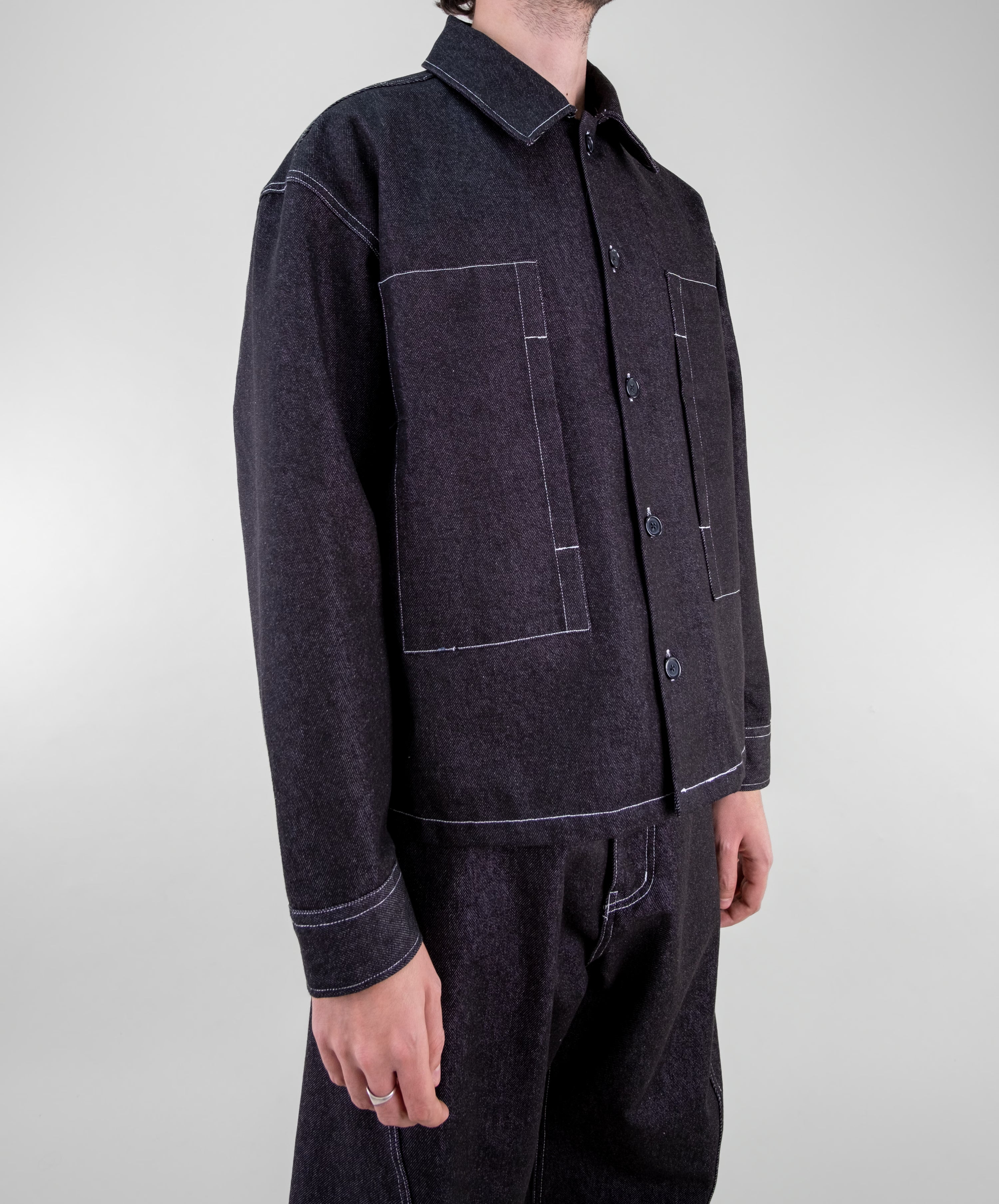 Side Pocket Denim Jacket