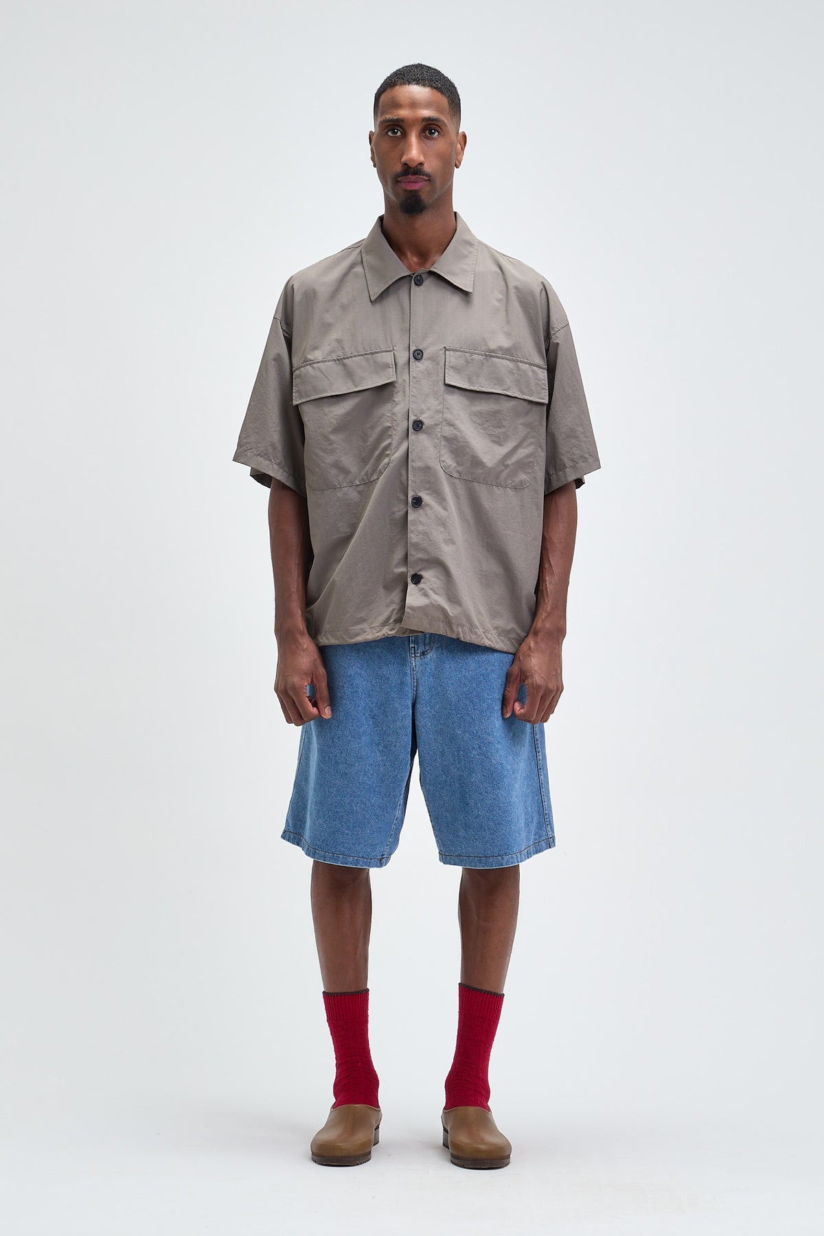 Convertible Nylon Shirt