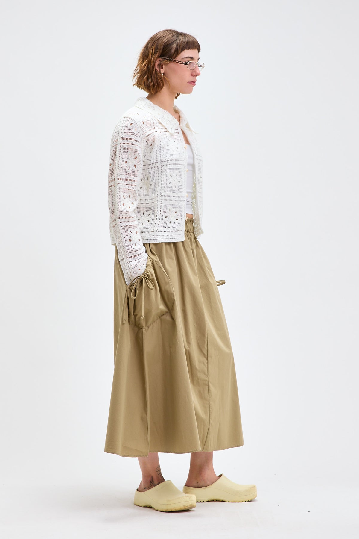 Double Pocket Maxi Skirt