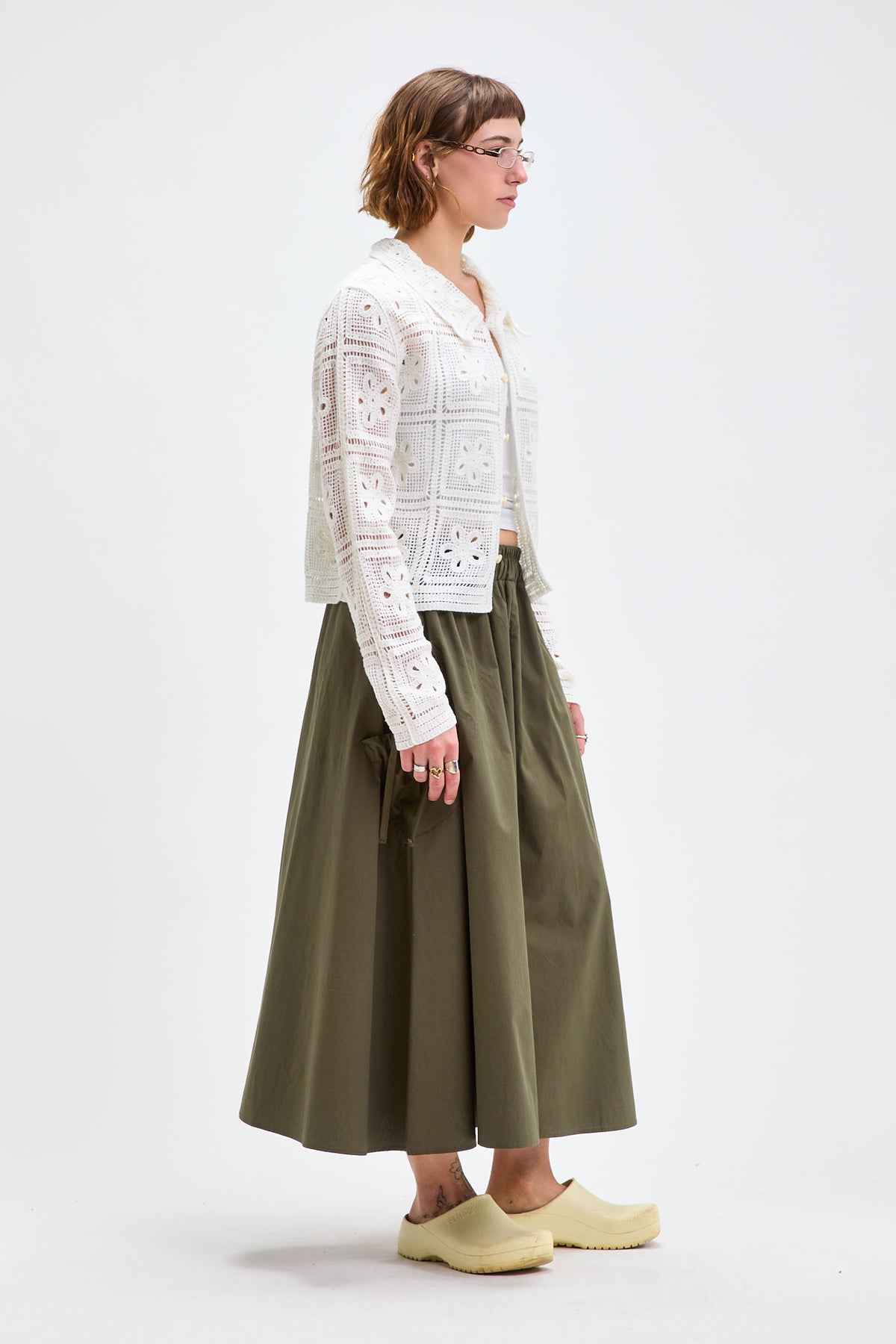 Double Pocket Maxi Skirt