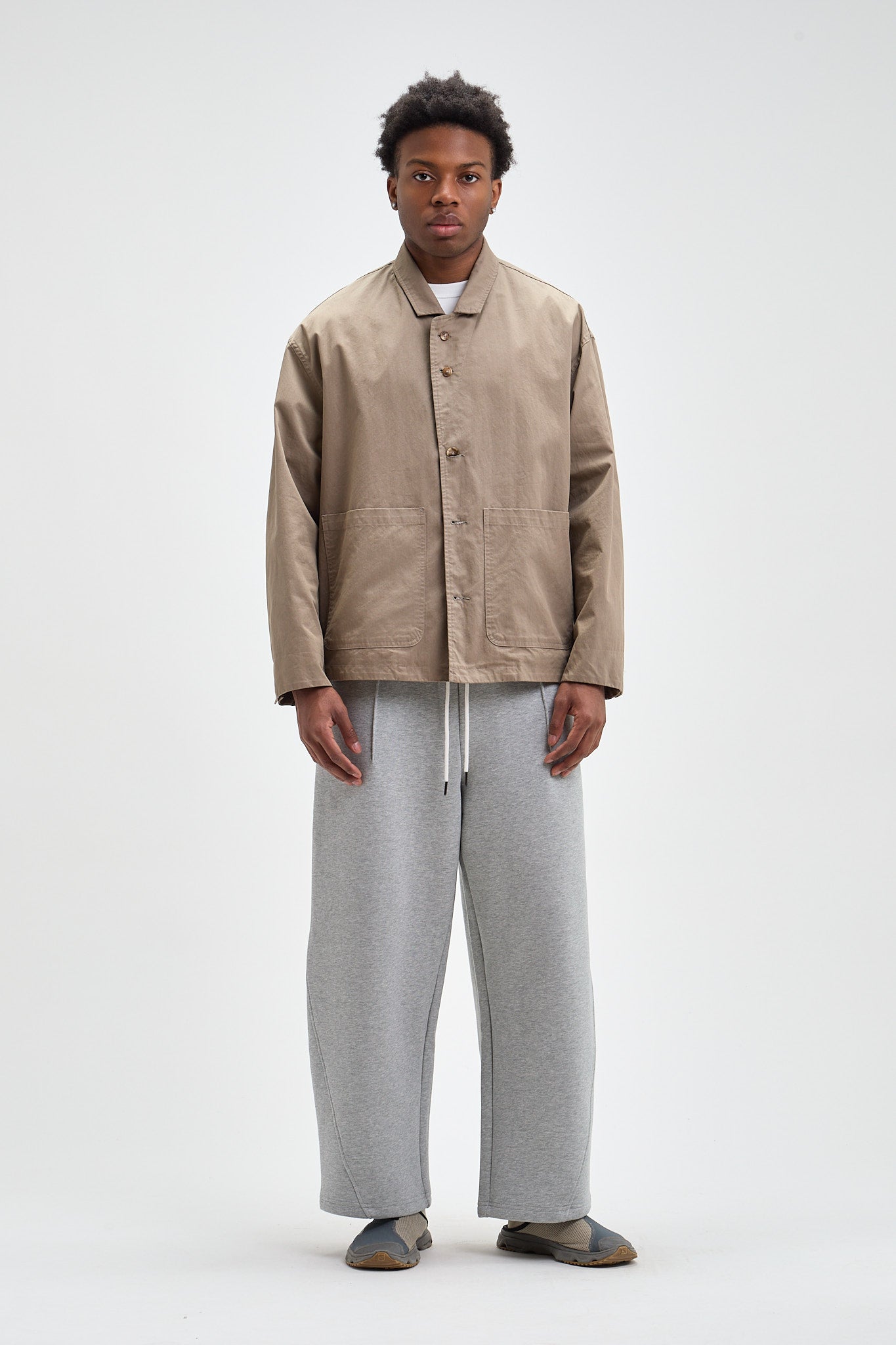 Pantalon de jogging en molleton feutrée