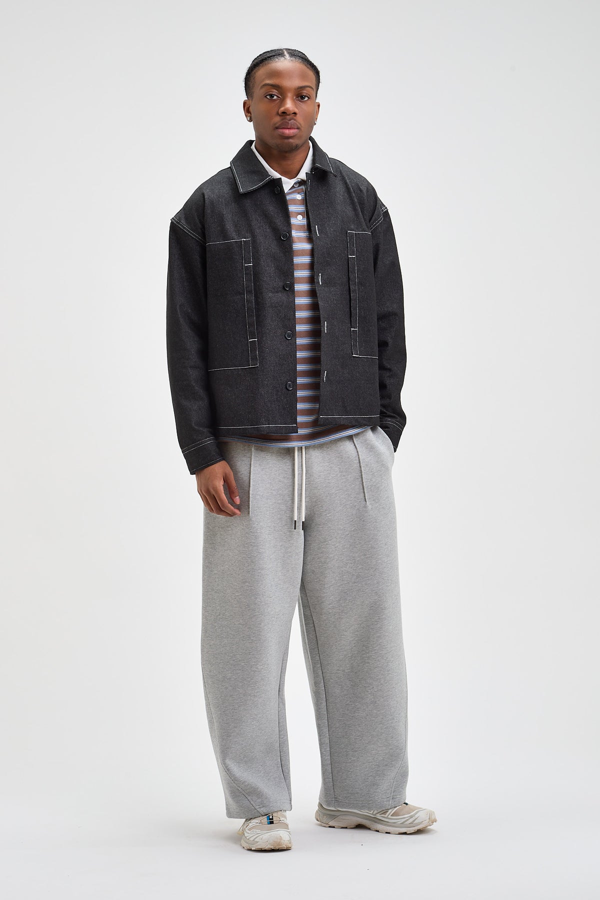 Side Pocket Denim Jacket