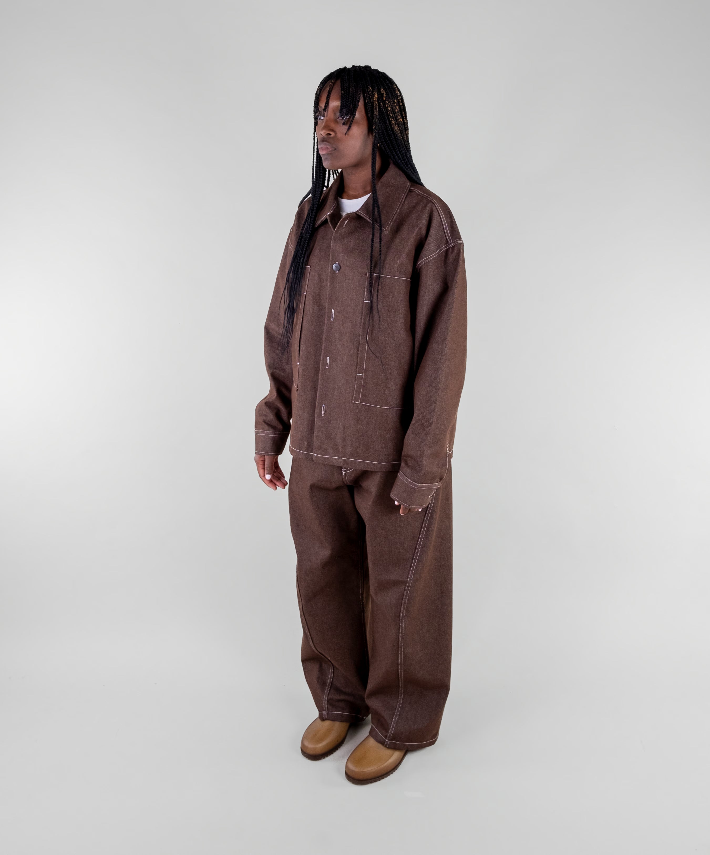 Side Pocket Denim Jacket