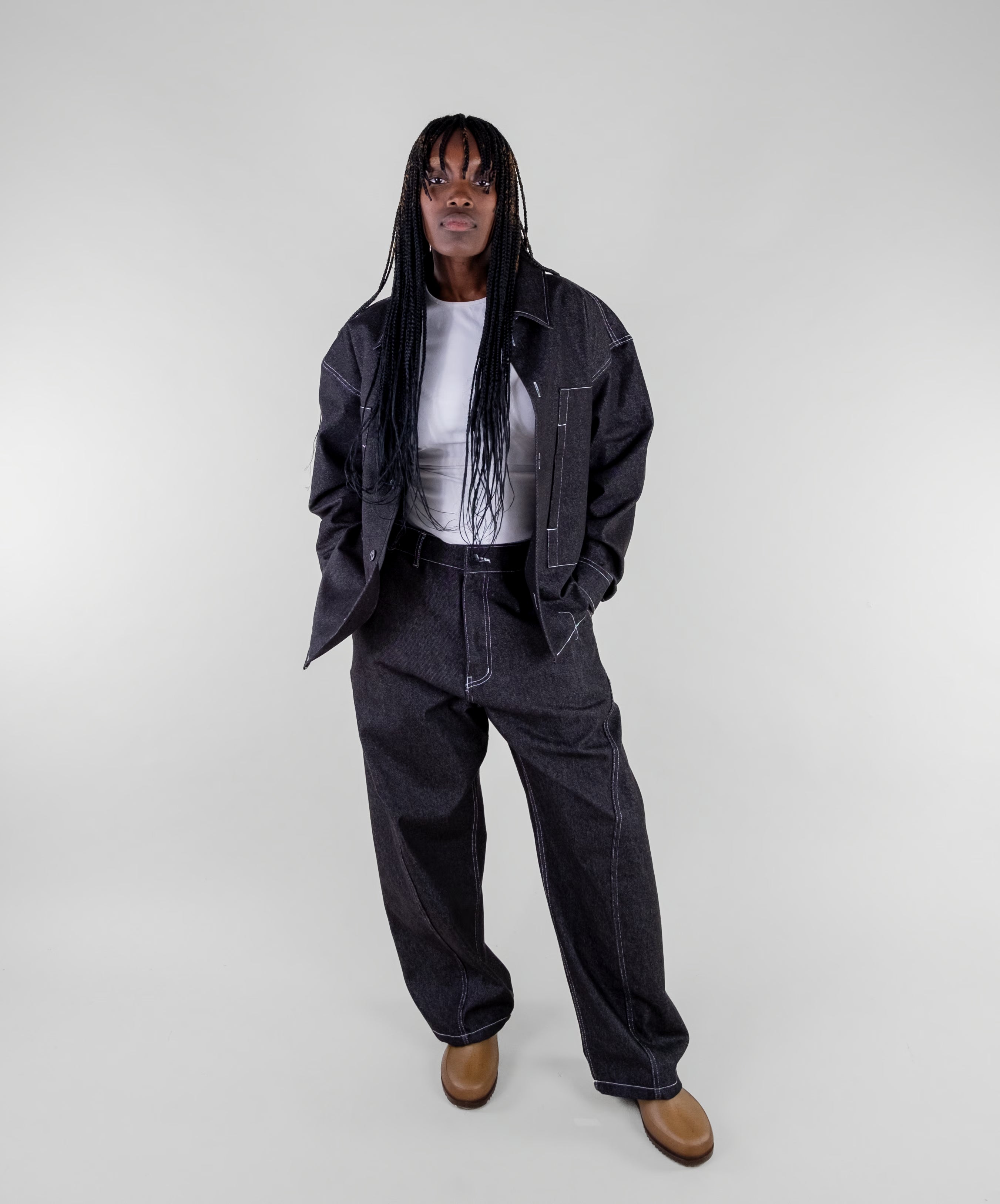 Side Pocket Denim Jacket