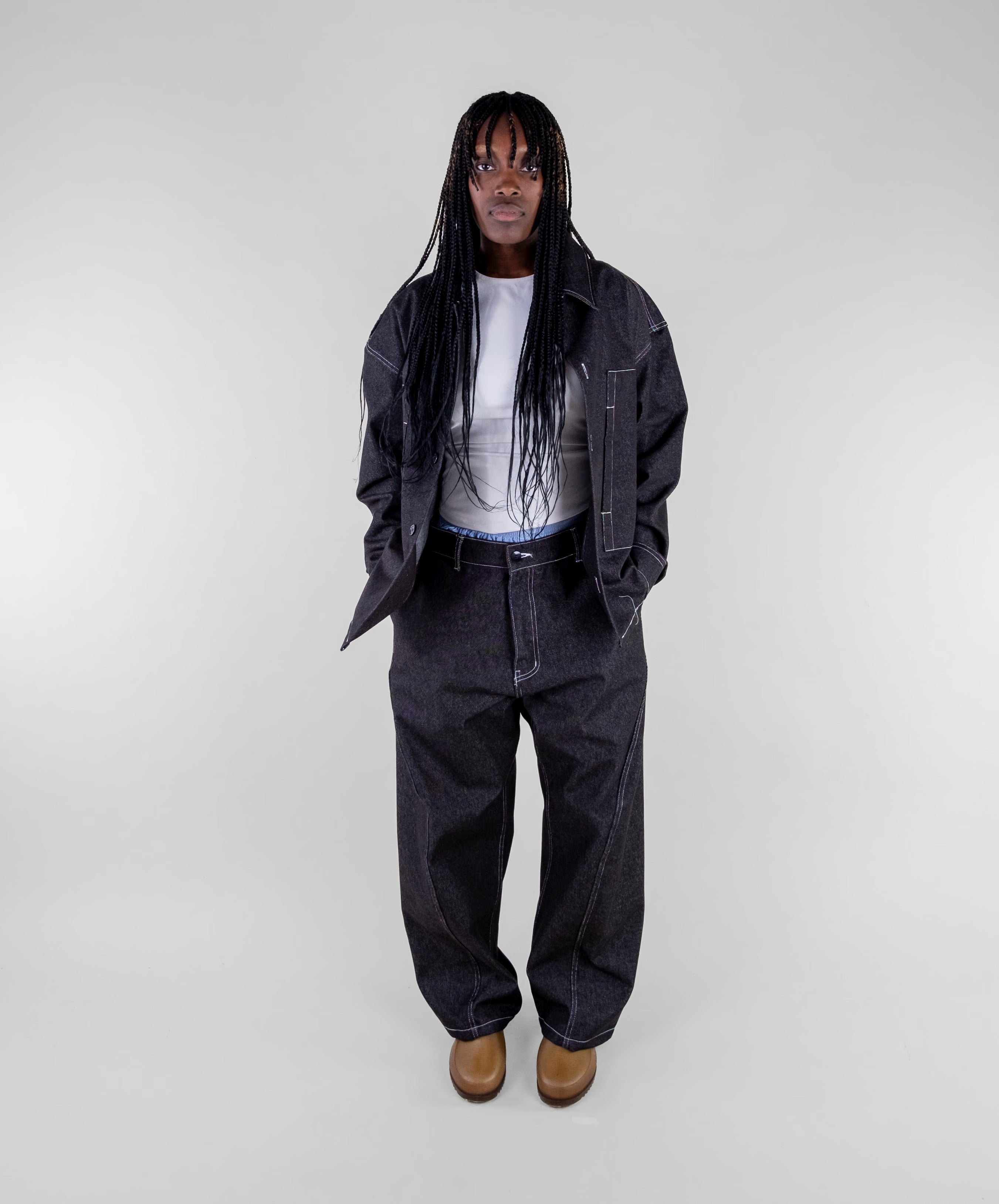 Side Pocket Denim Jacket