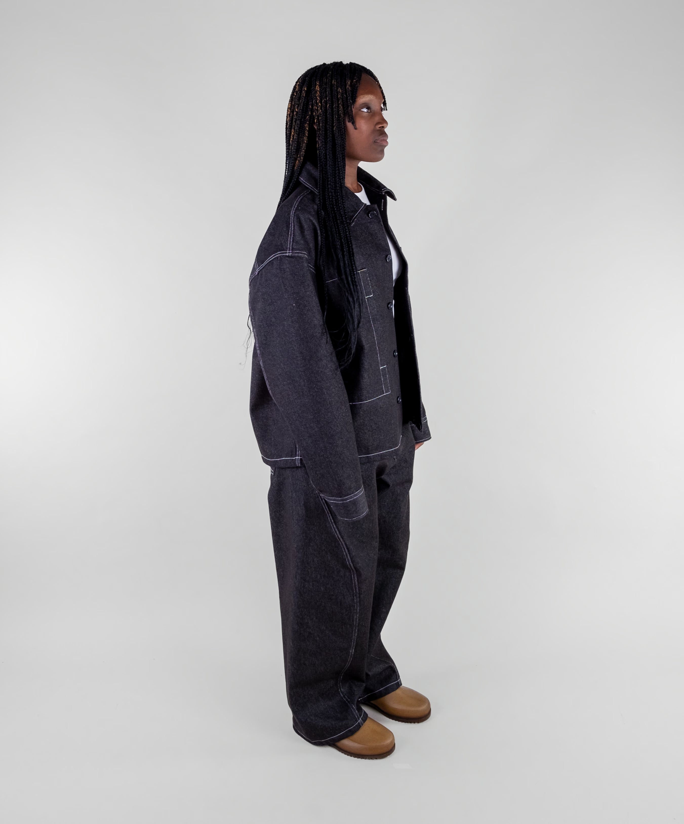 Side Pocket Denim Jacket