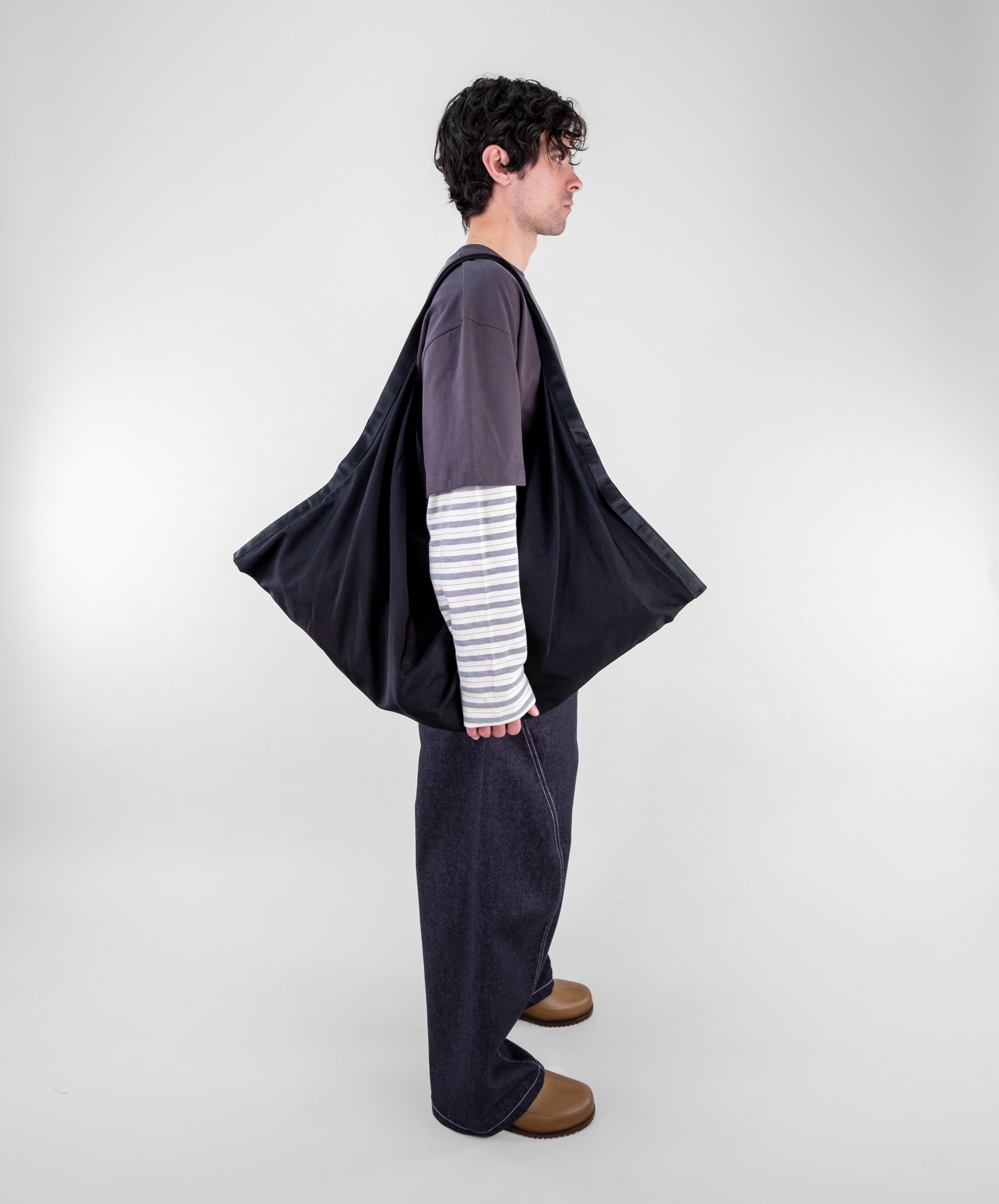 Layered Stripe Sleeve T-Shirt