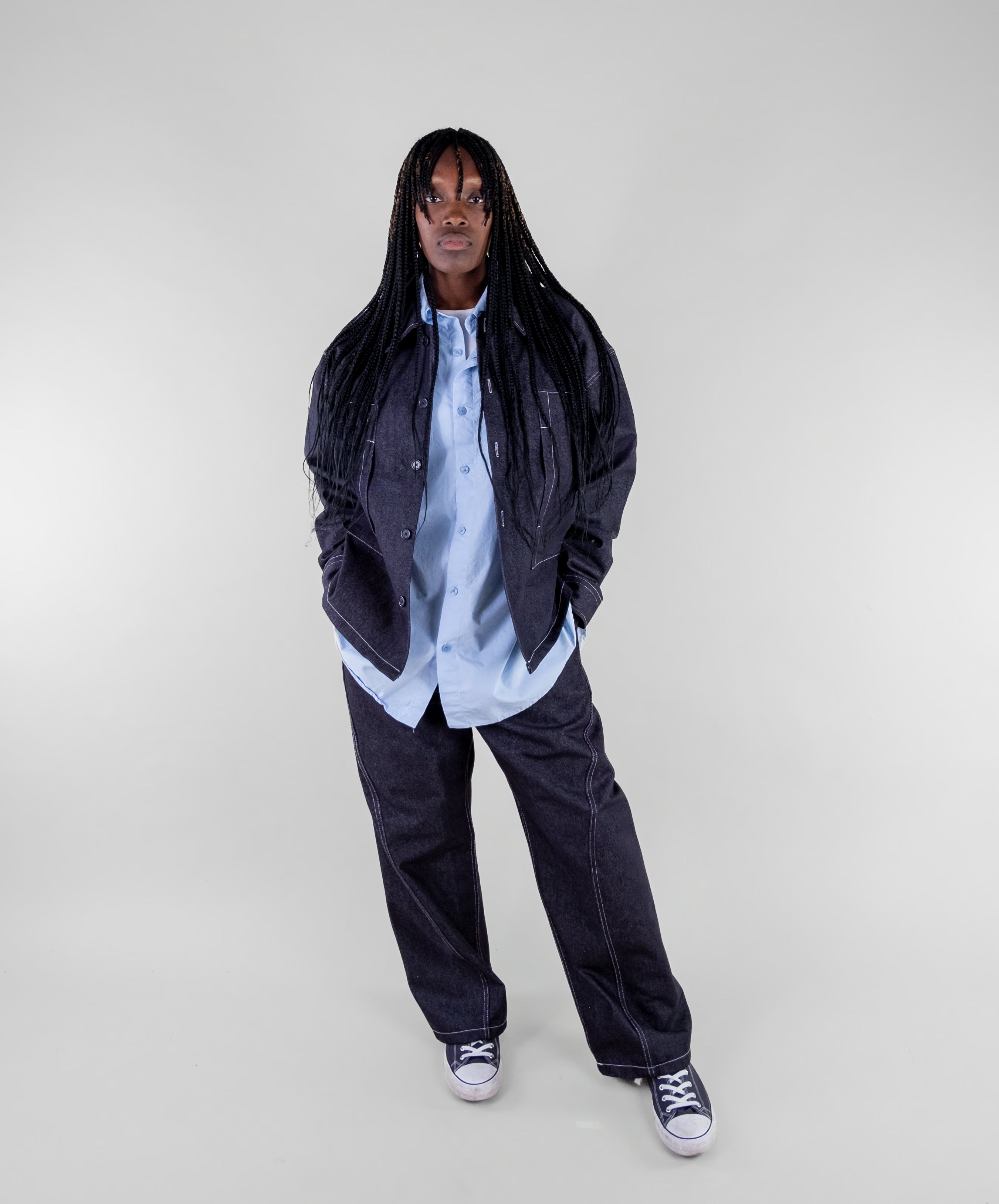 Side Pocket Denim Jacket