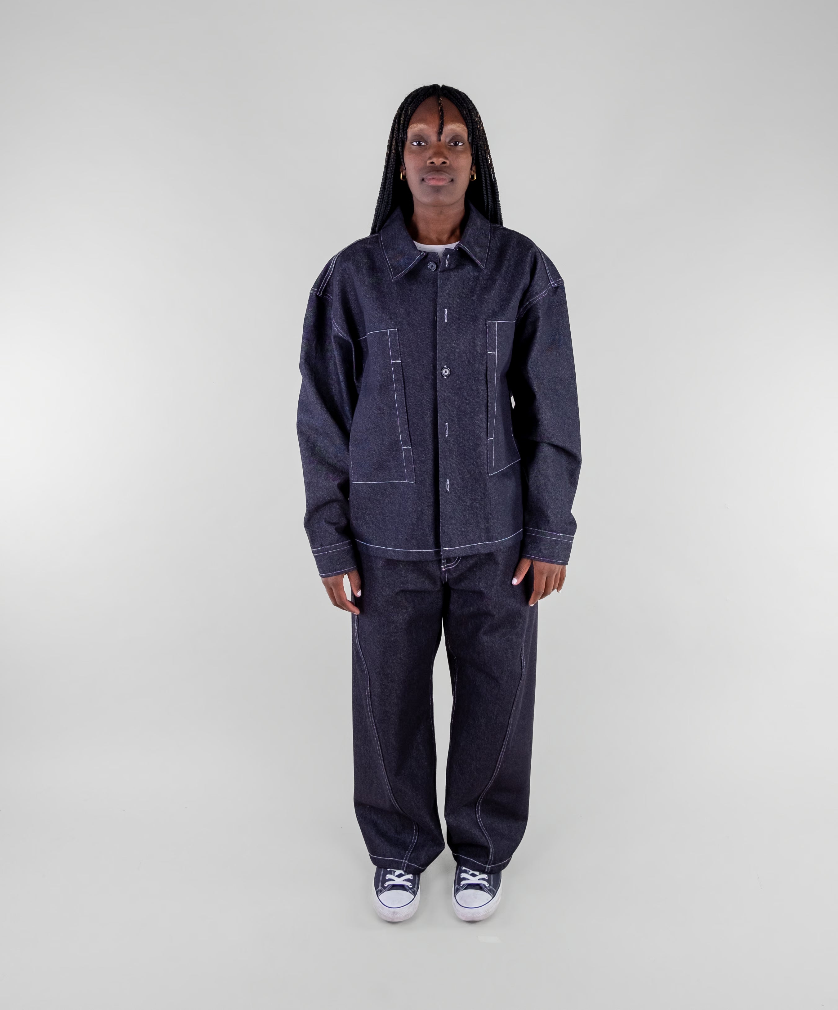 Side Pocket Denim Jacket