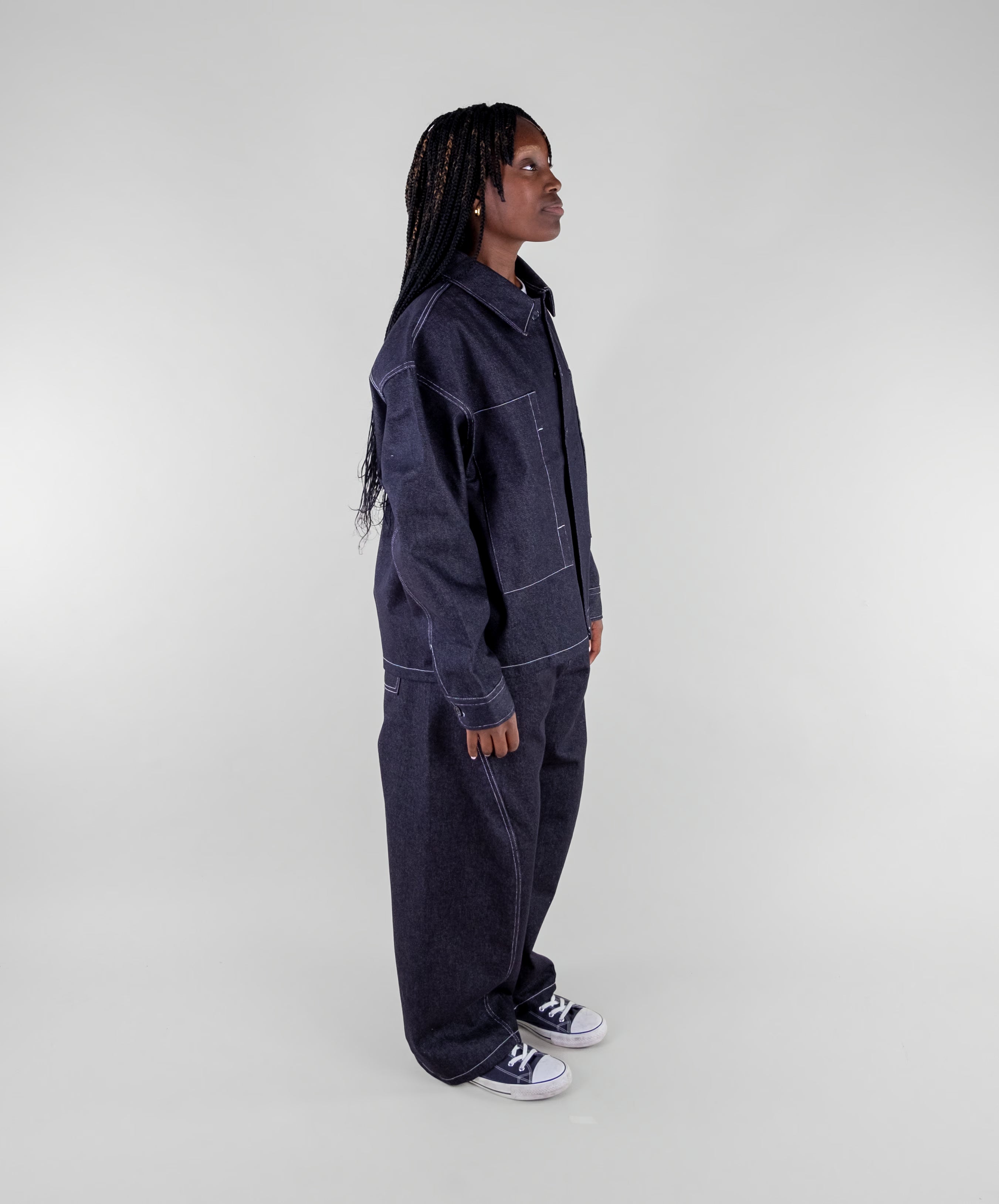 Side Pocket Denim Jacket