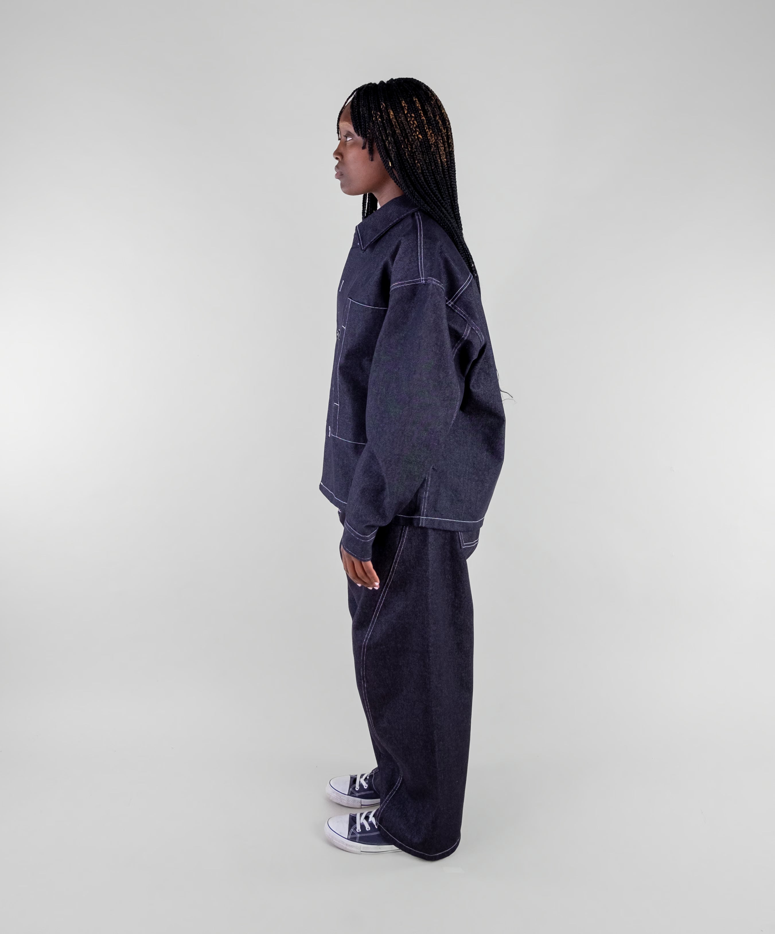 Side Pocket Denim Jacket