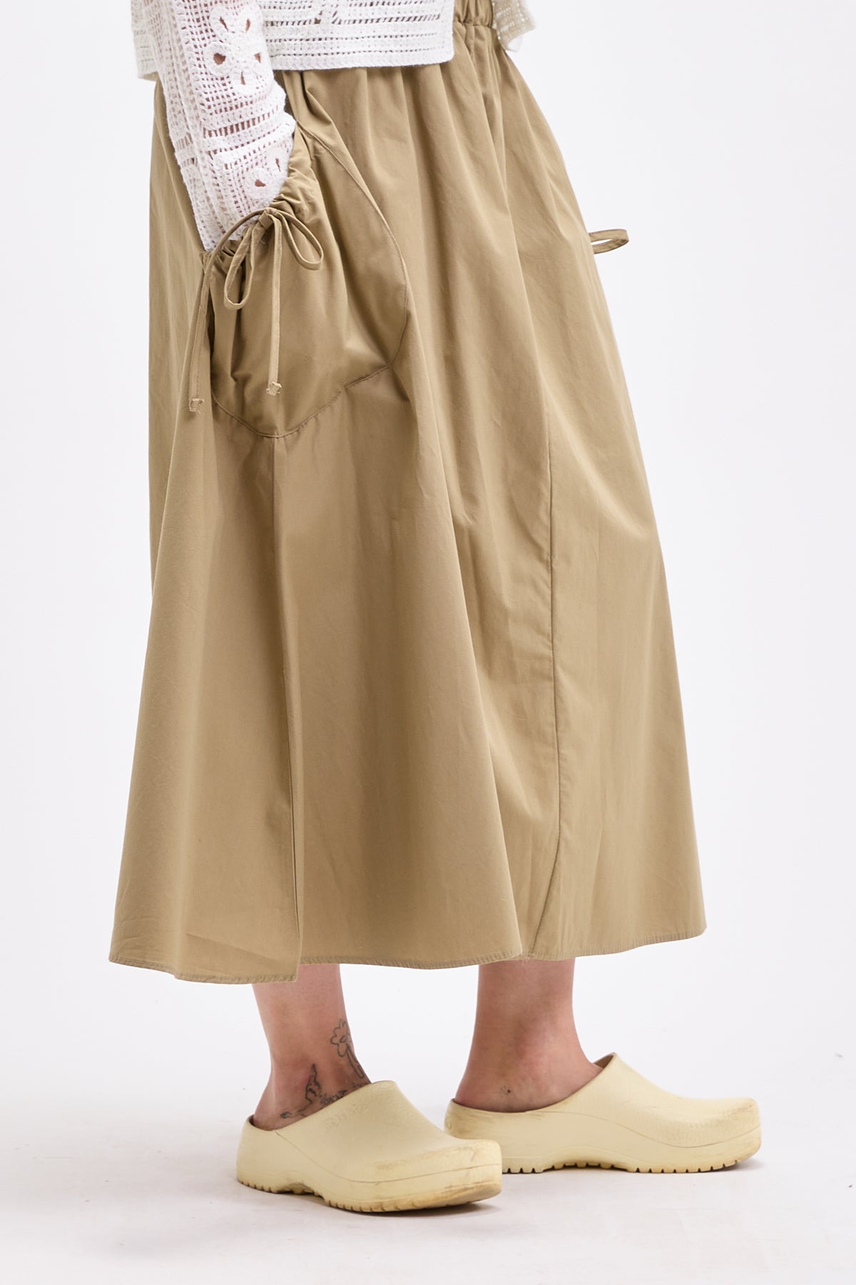Double Pocket Maxi Skirt