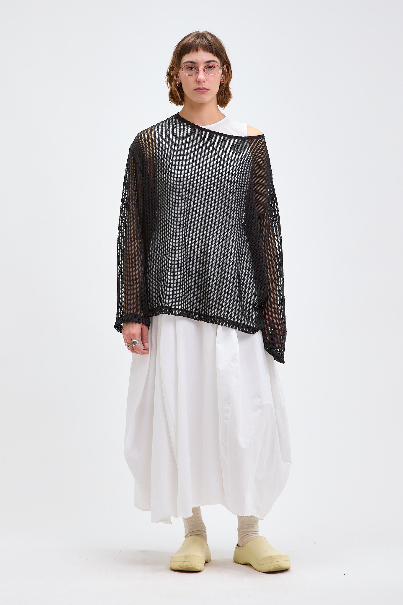 Mesh Long Sleeve Tee