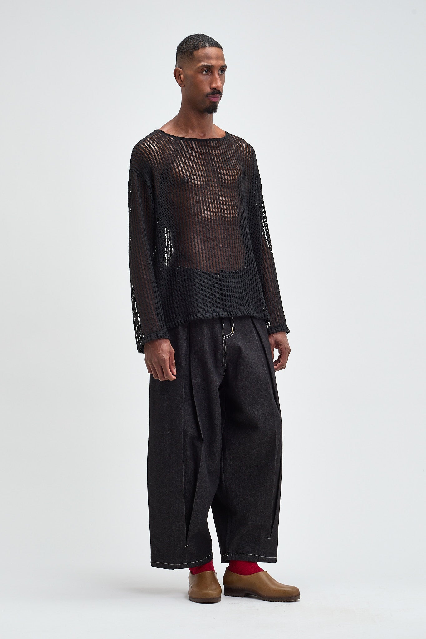 Mesh Long Sleeve Tee – Newkid Archive