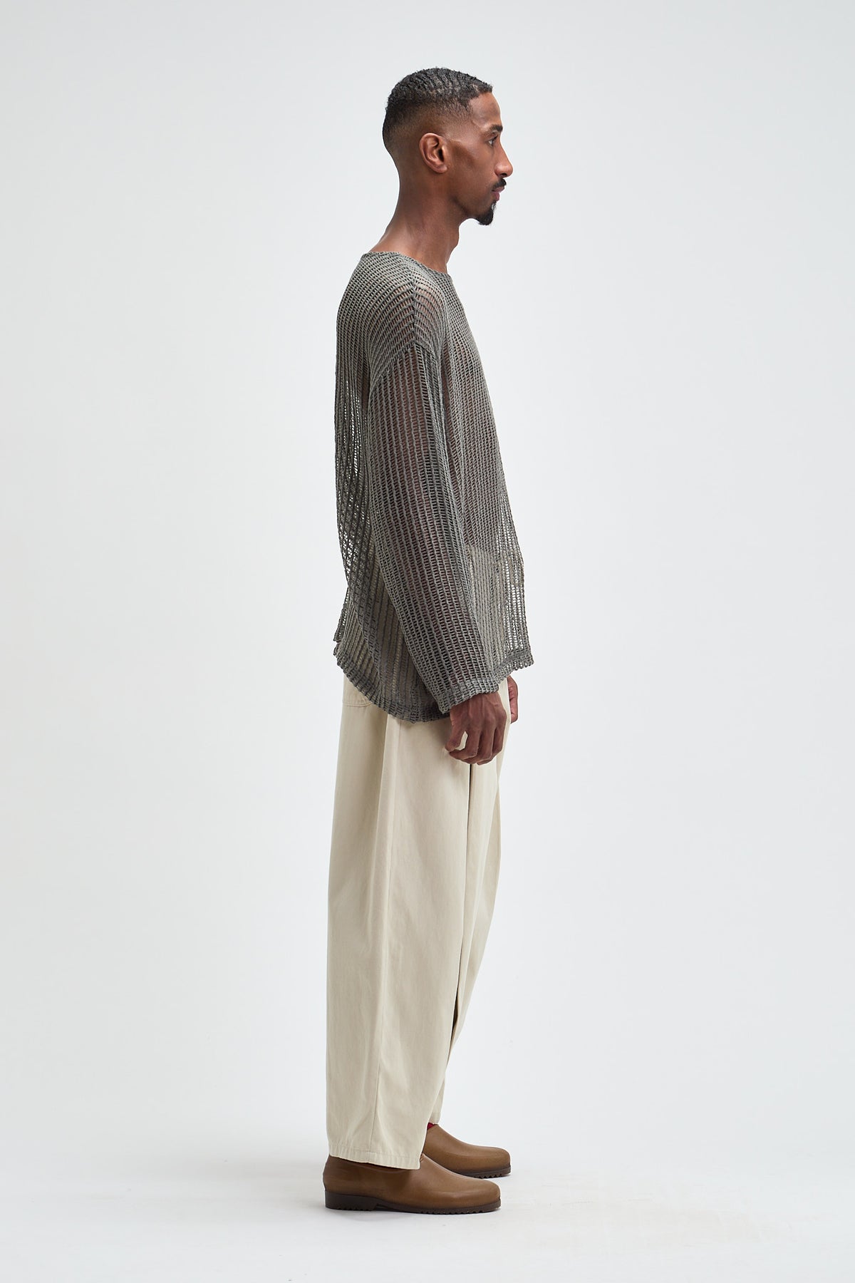 Mesh Long Sleeve Tee