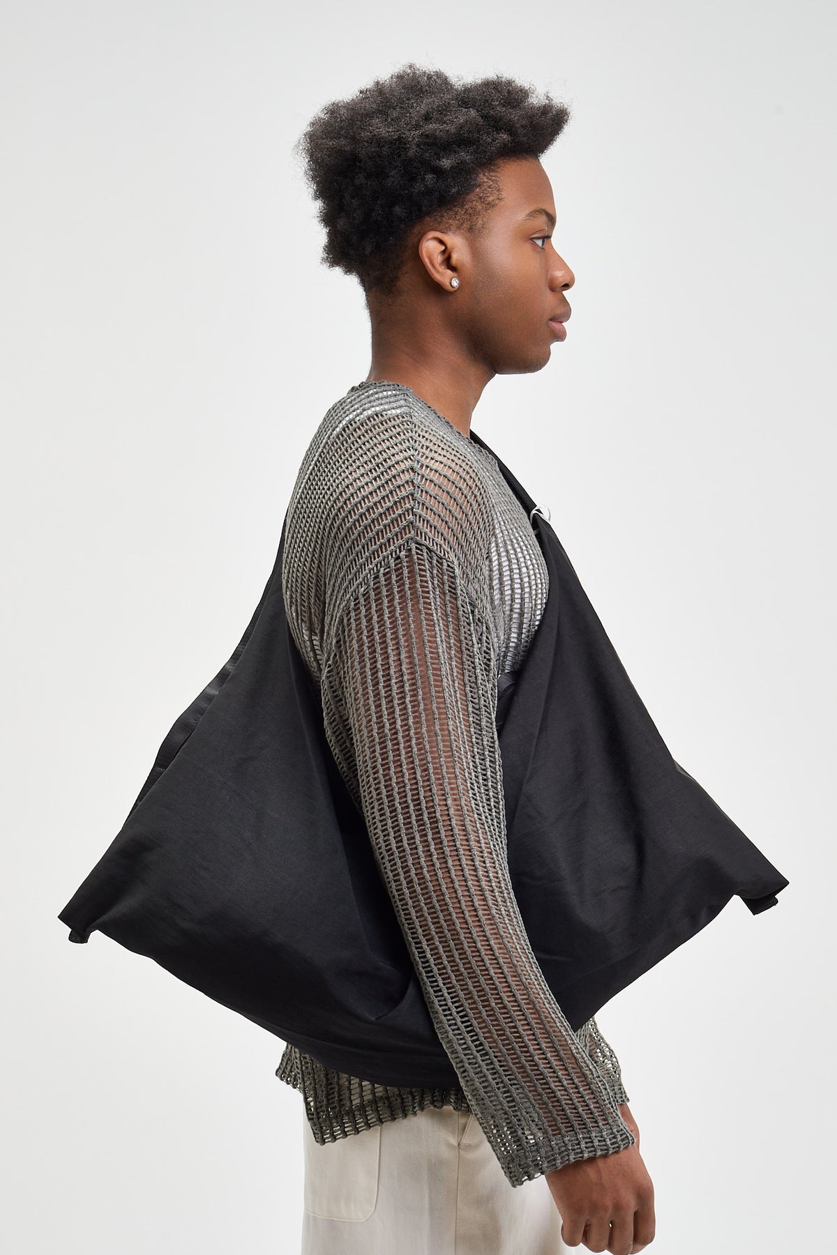 Mesh Long Sleeve Tee