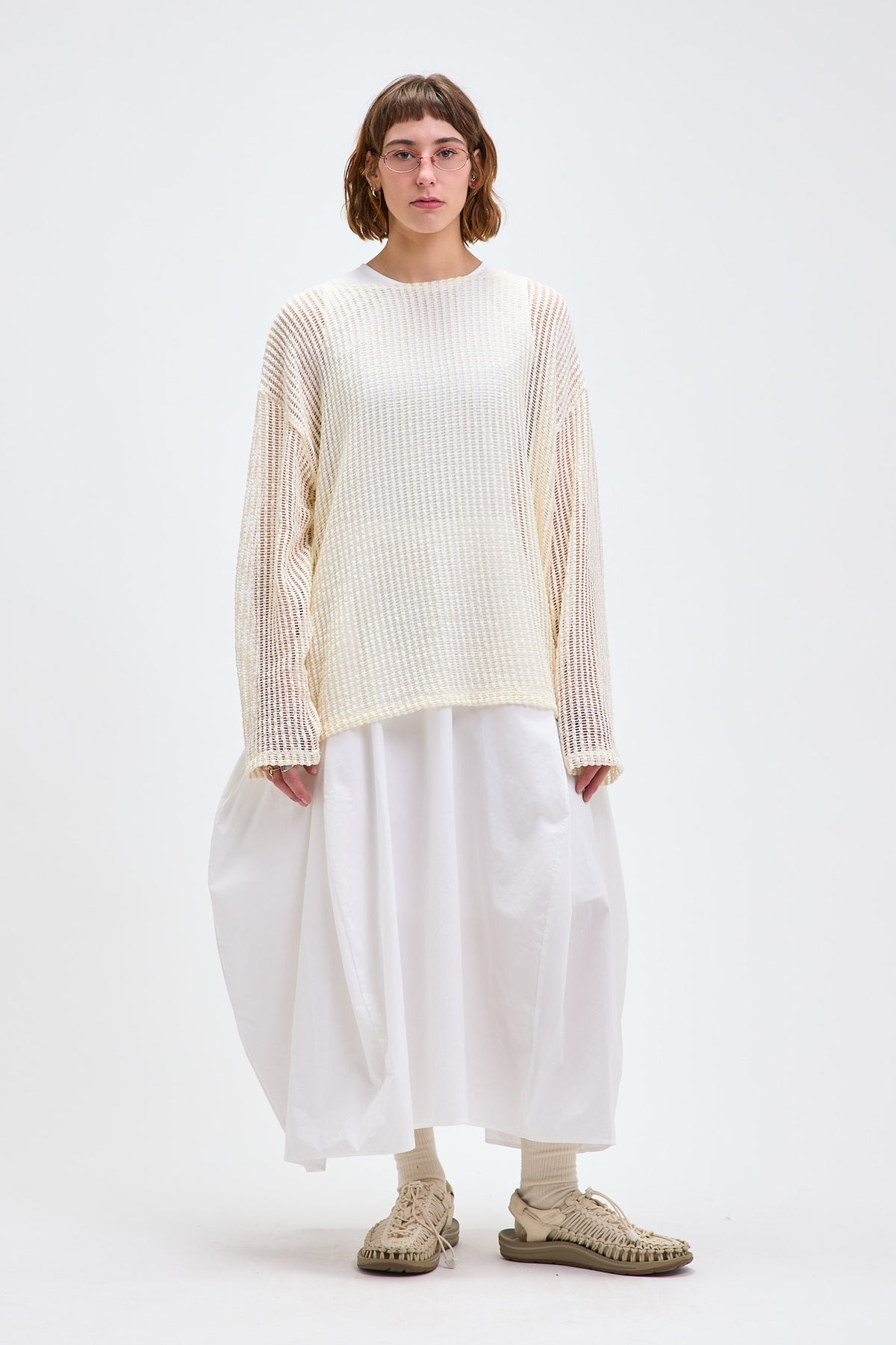 Mesh Long Sleeve Tee