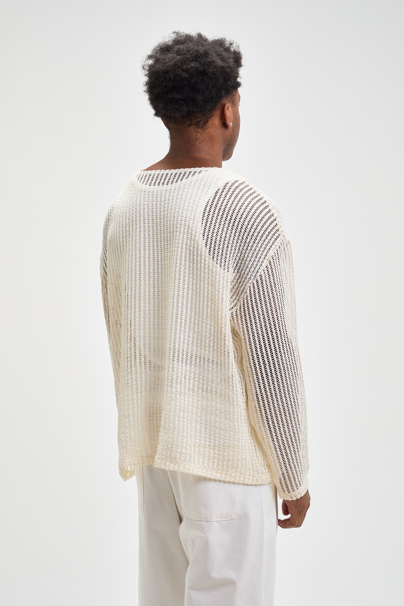 Mesh Long Sleeve Tee