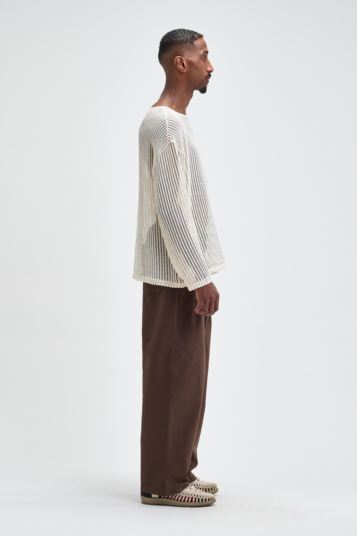 Mesh Long Sleeve Tee