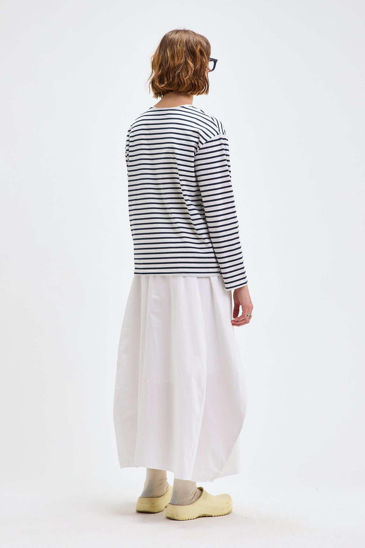 T-shirt rayé marine