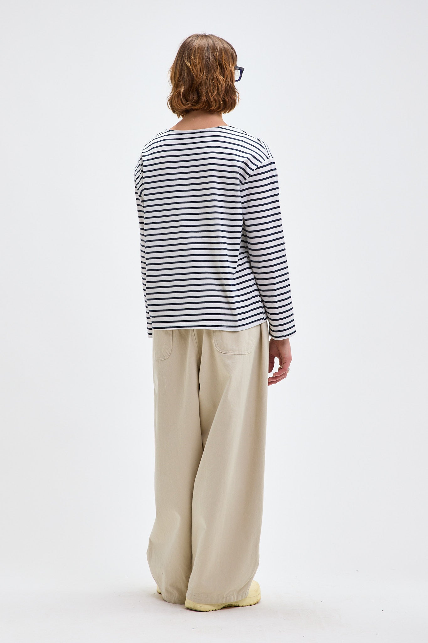 T-shirt rayé marine