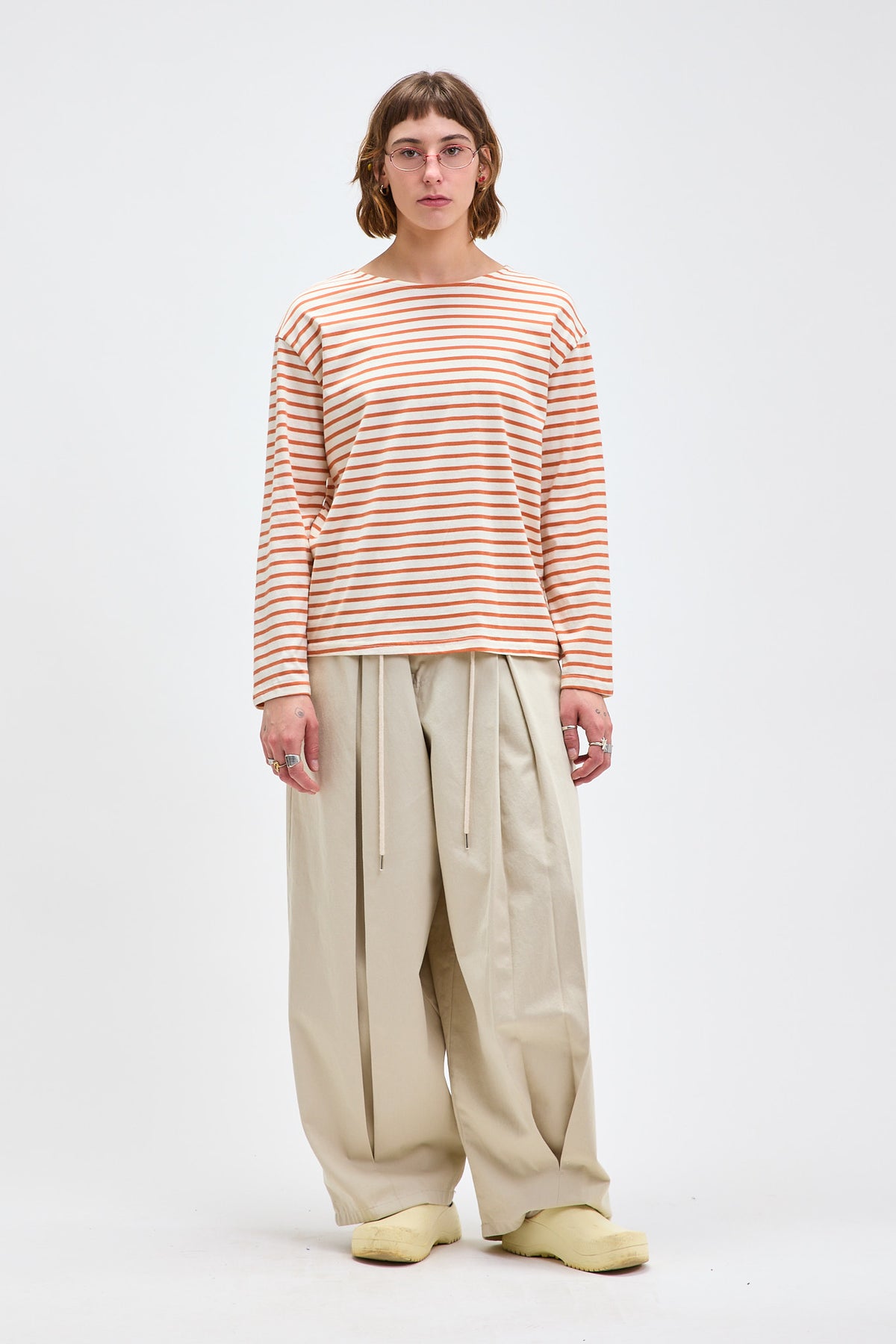 Navy Stripe Tee