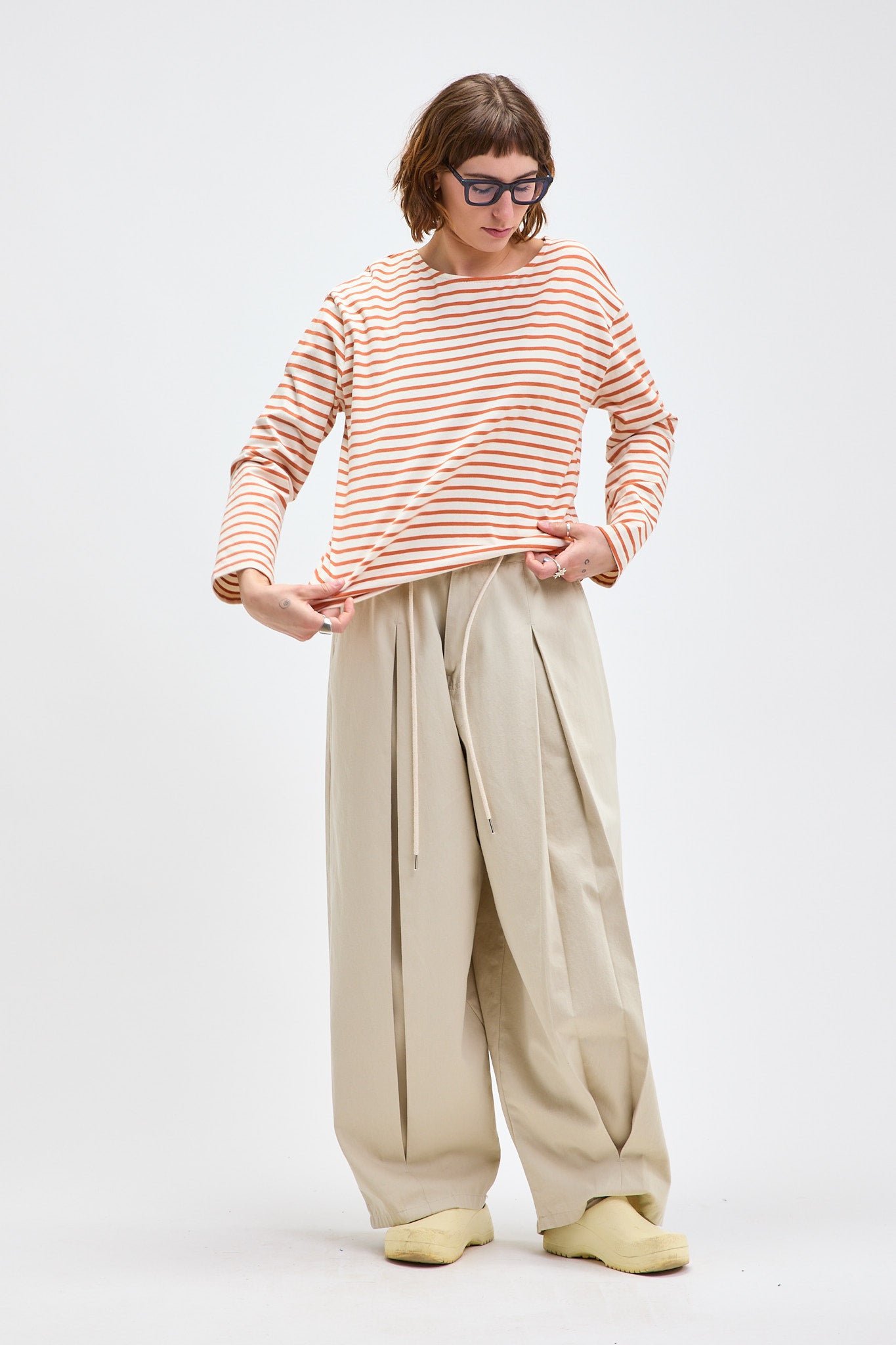 Navy Stripe Tee
