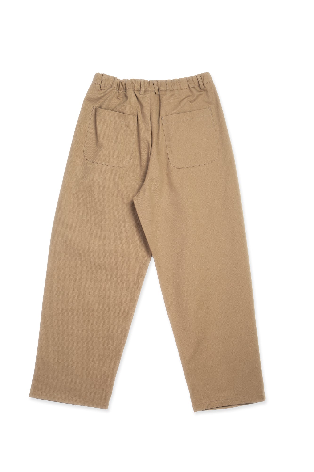 Pleated Cotton Trousers
