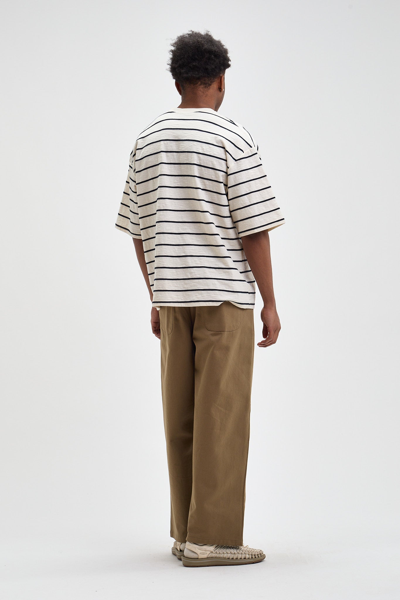 Boxy Striped Tee