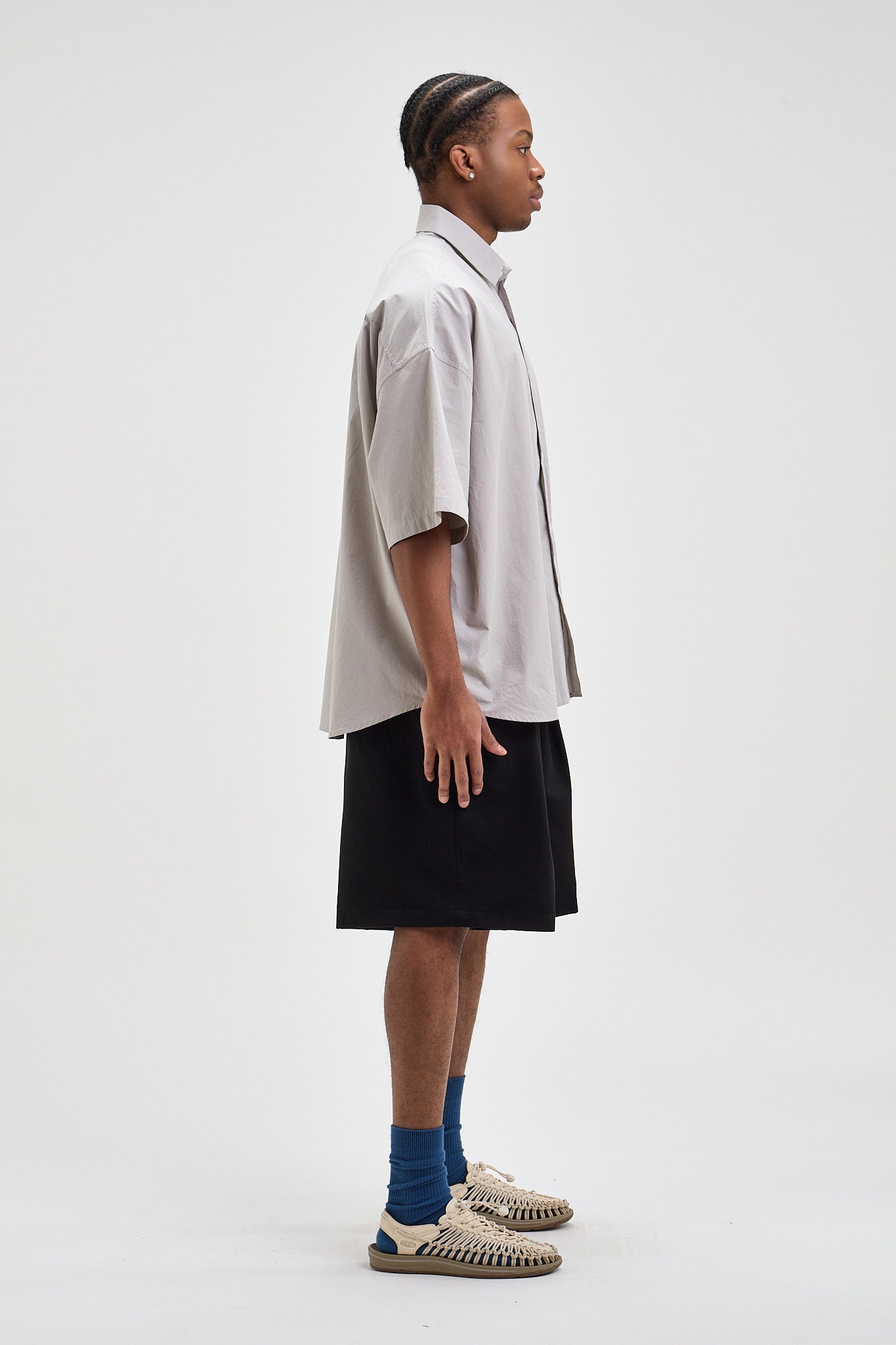 Single Pleated Shorts