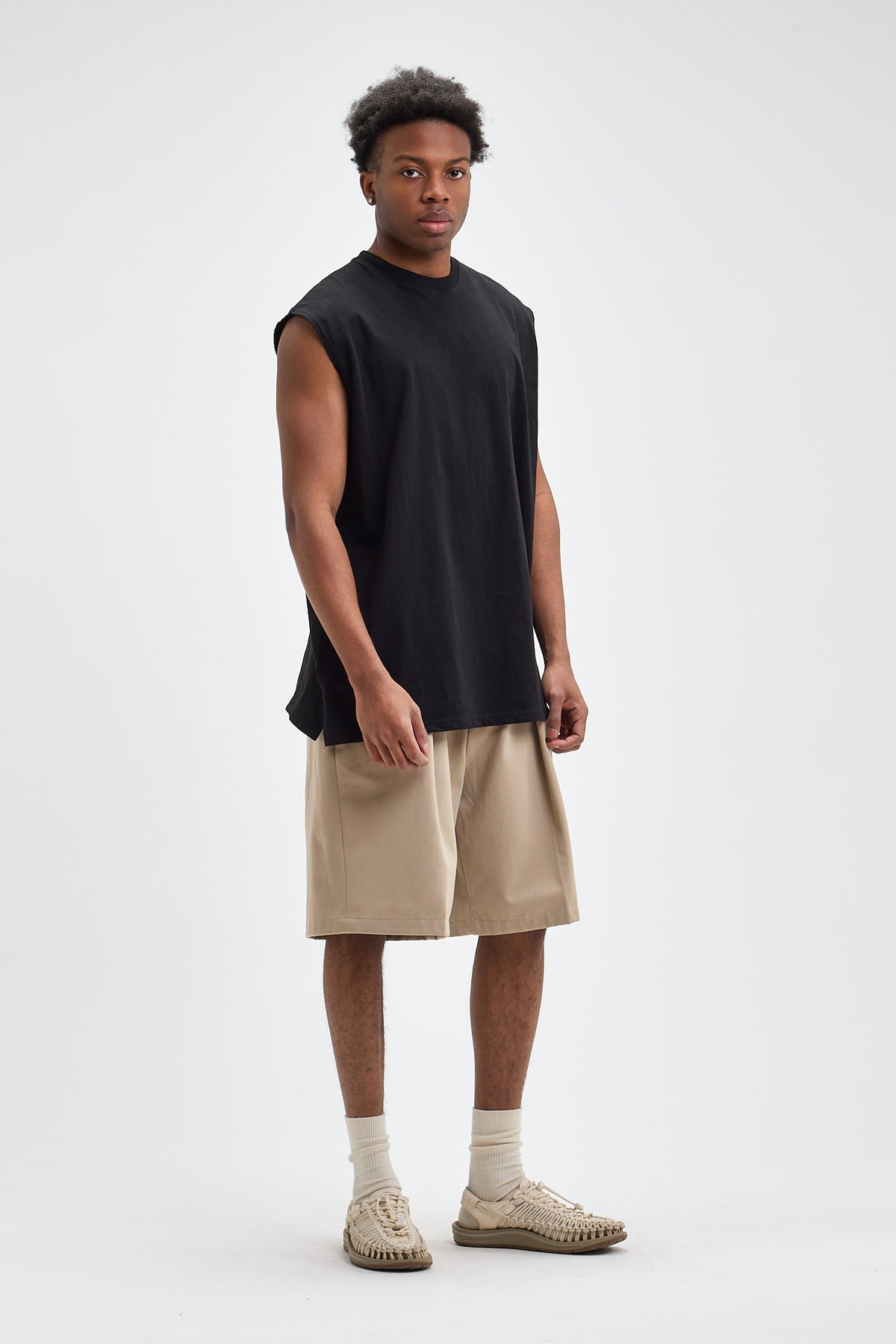 Single Pleated Shorts