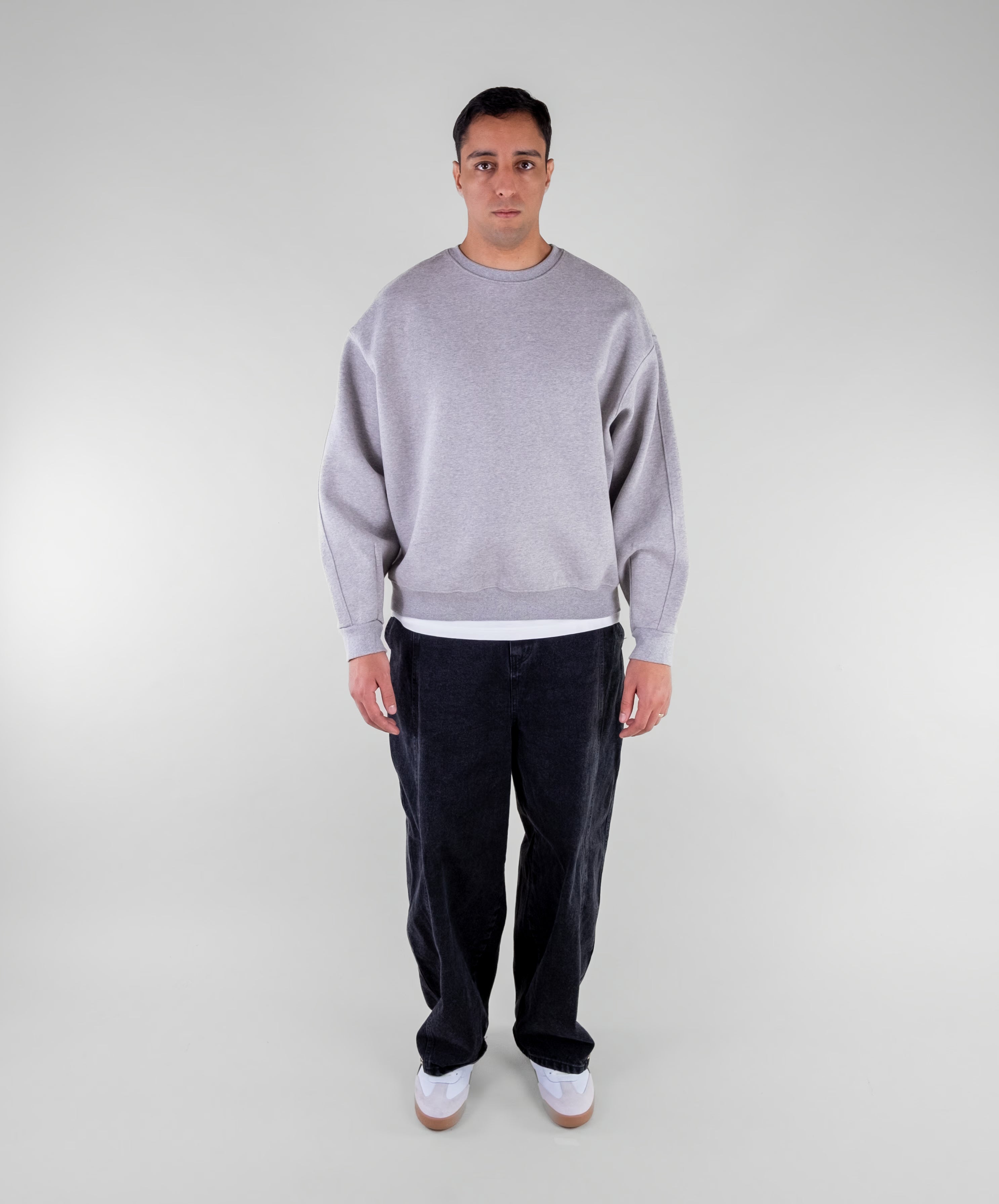 Heavyweight Cotton Ballon Sweater