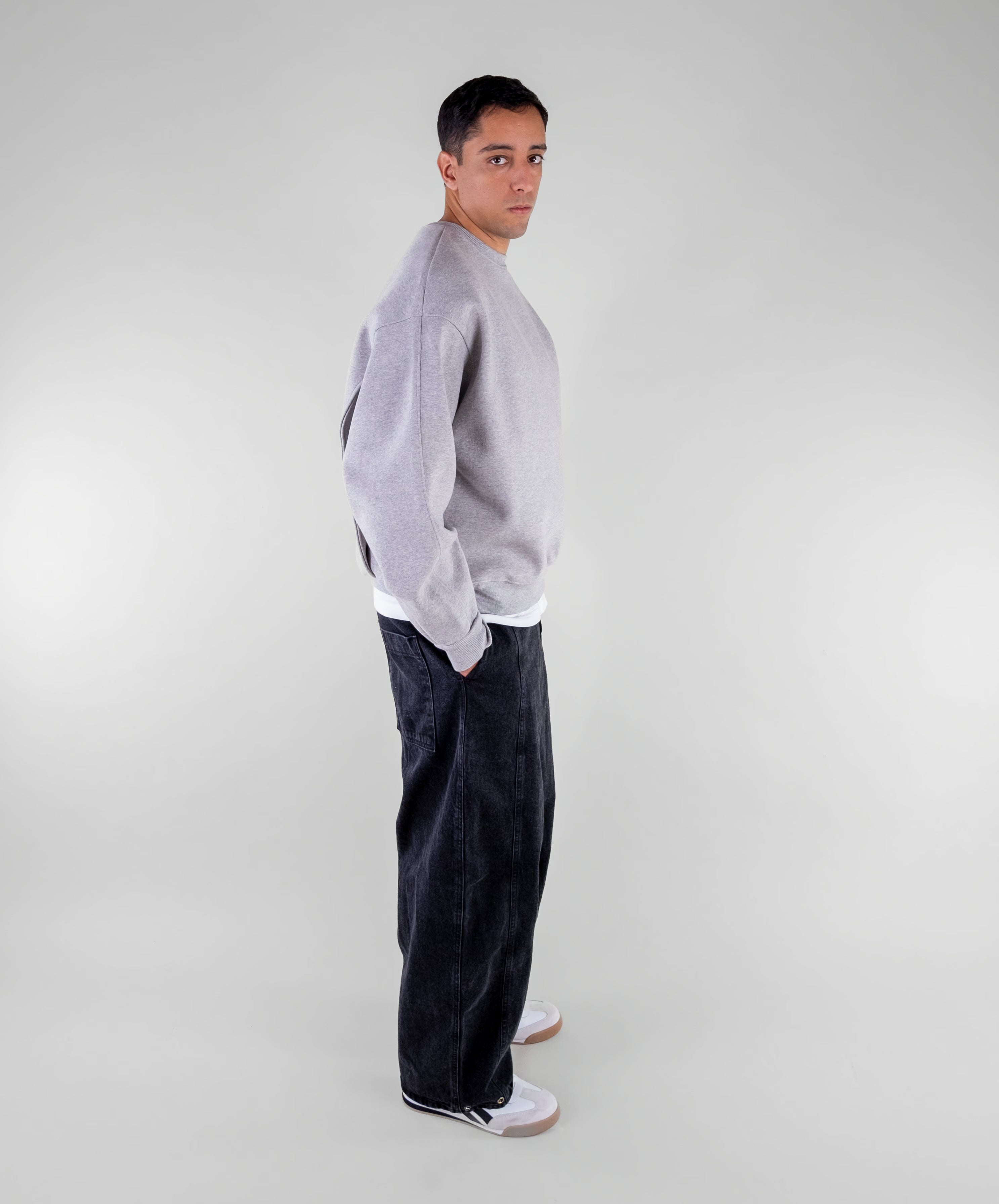 Heavyweight Cotton Ballon Sweater