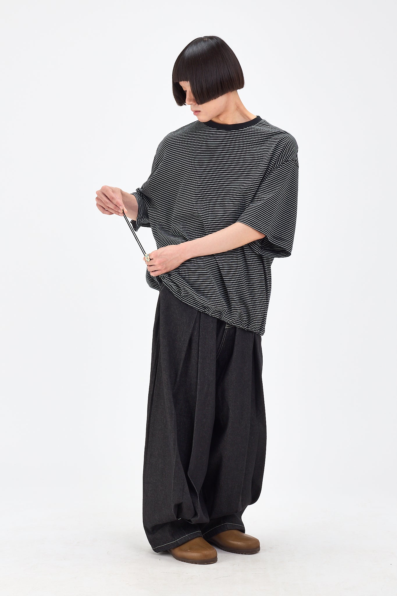 Technical Stopper Tee - Black | Newkid Archive