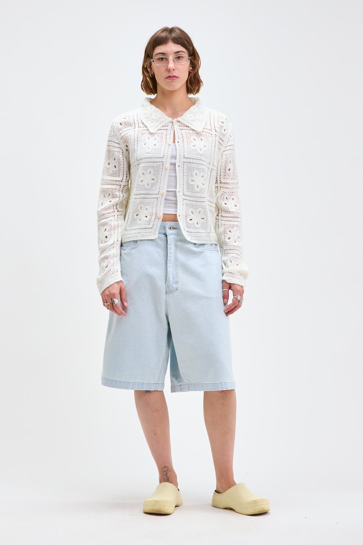 Crochet Lace Shirt